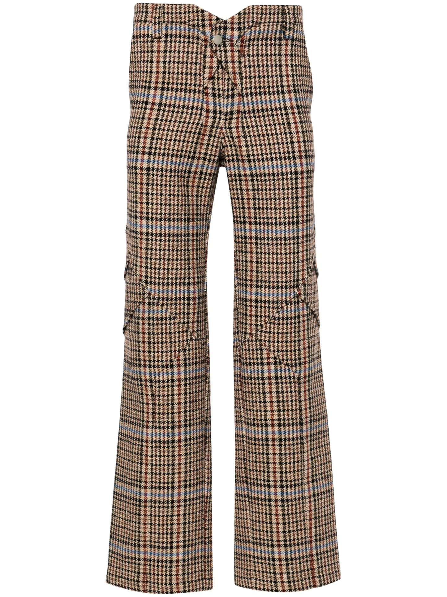 Jukebox mid-rise straight-leg trousers