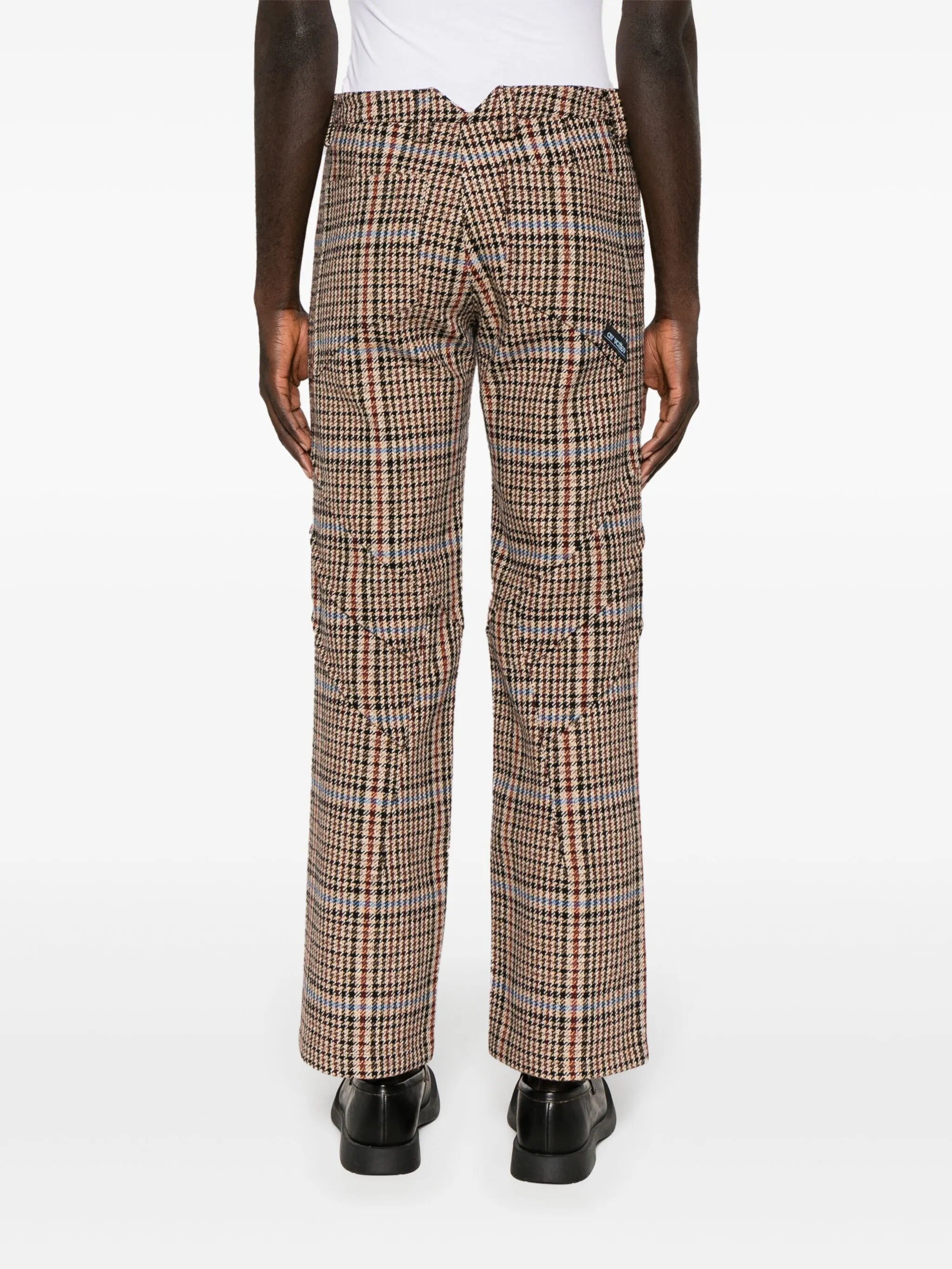Jukebox mid-rise straight-leg trousers