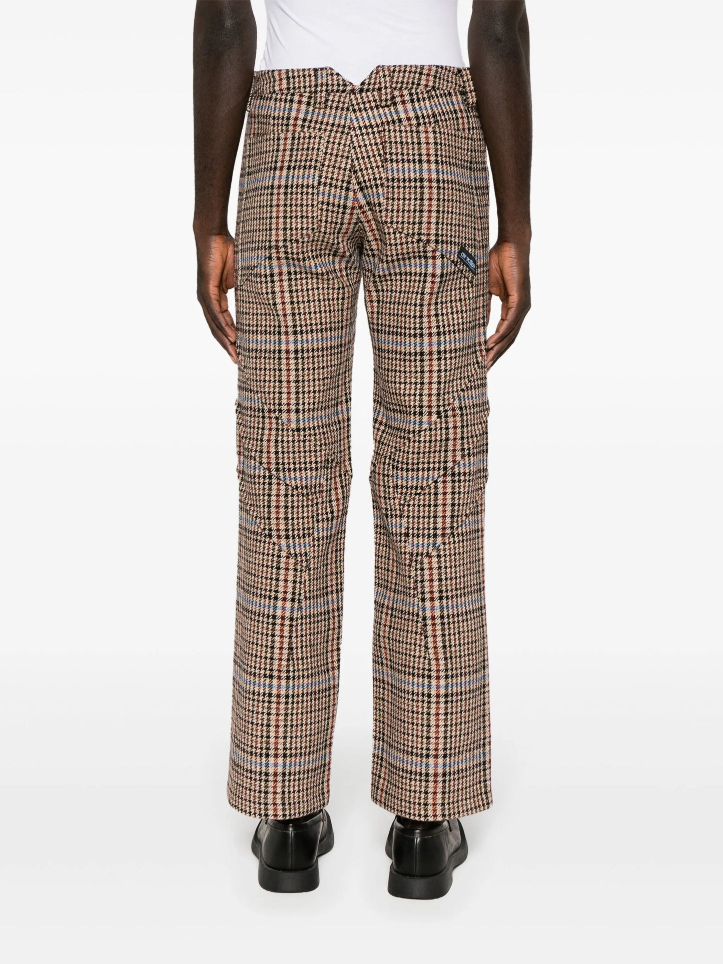 Jukebox mid-rise straight-leg trousers