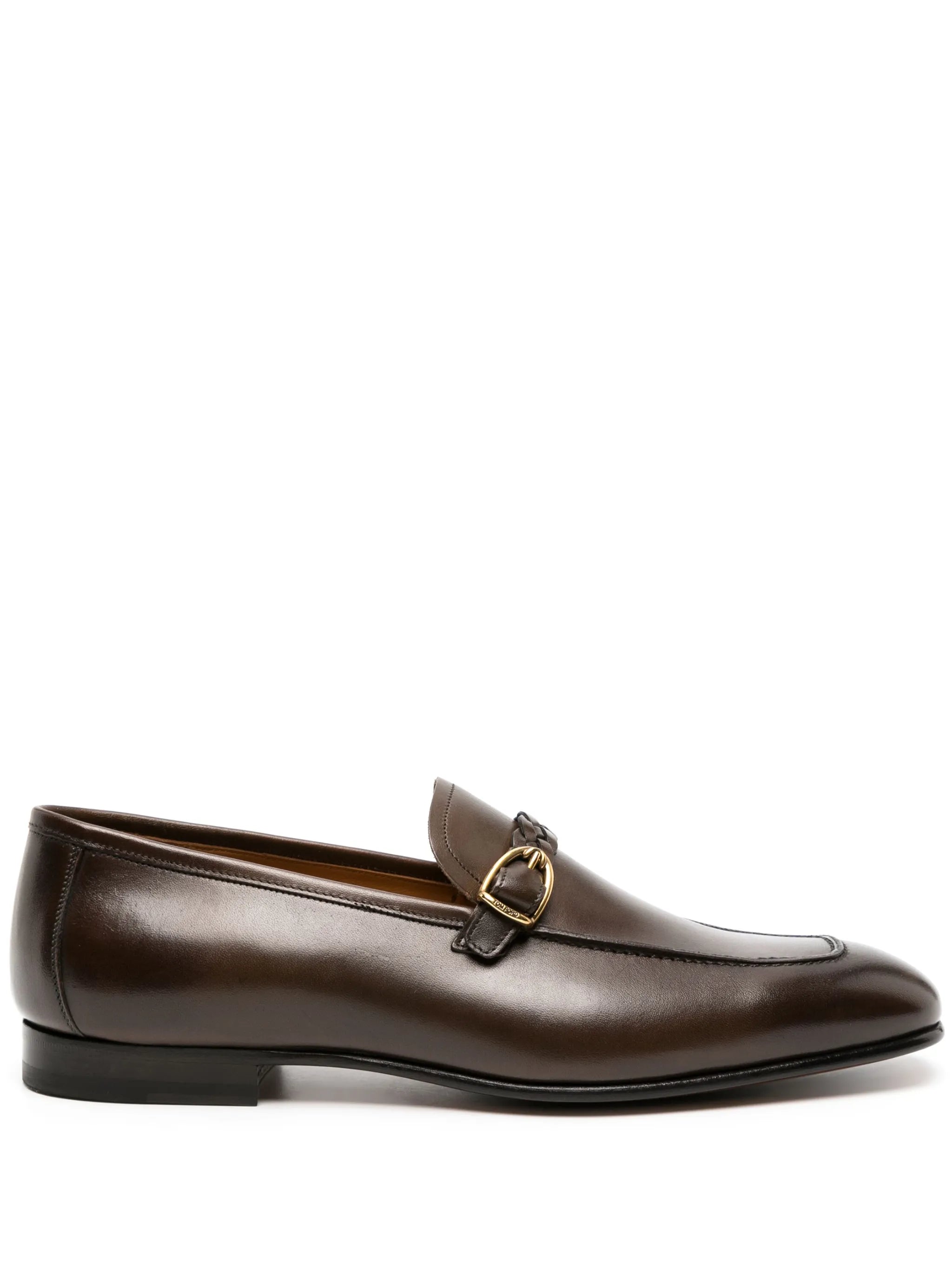 Martin leather loafers
