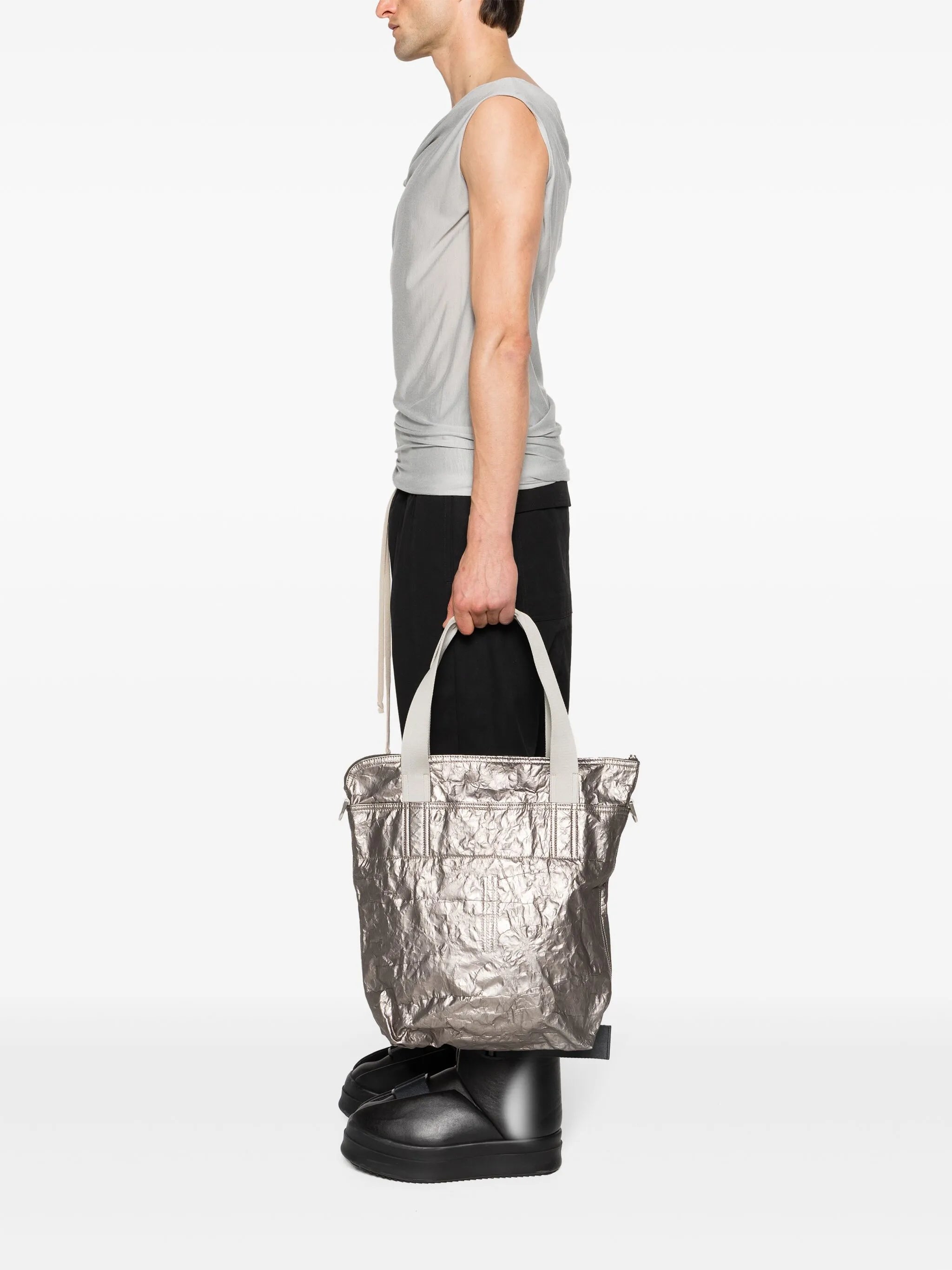 small Messenger coated tote bag