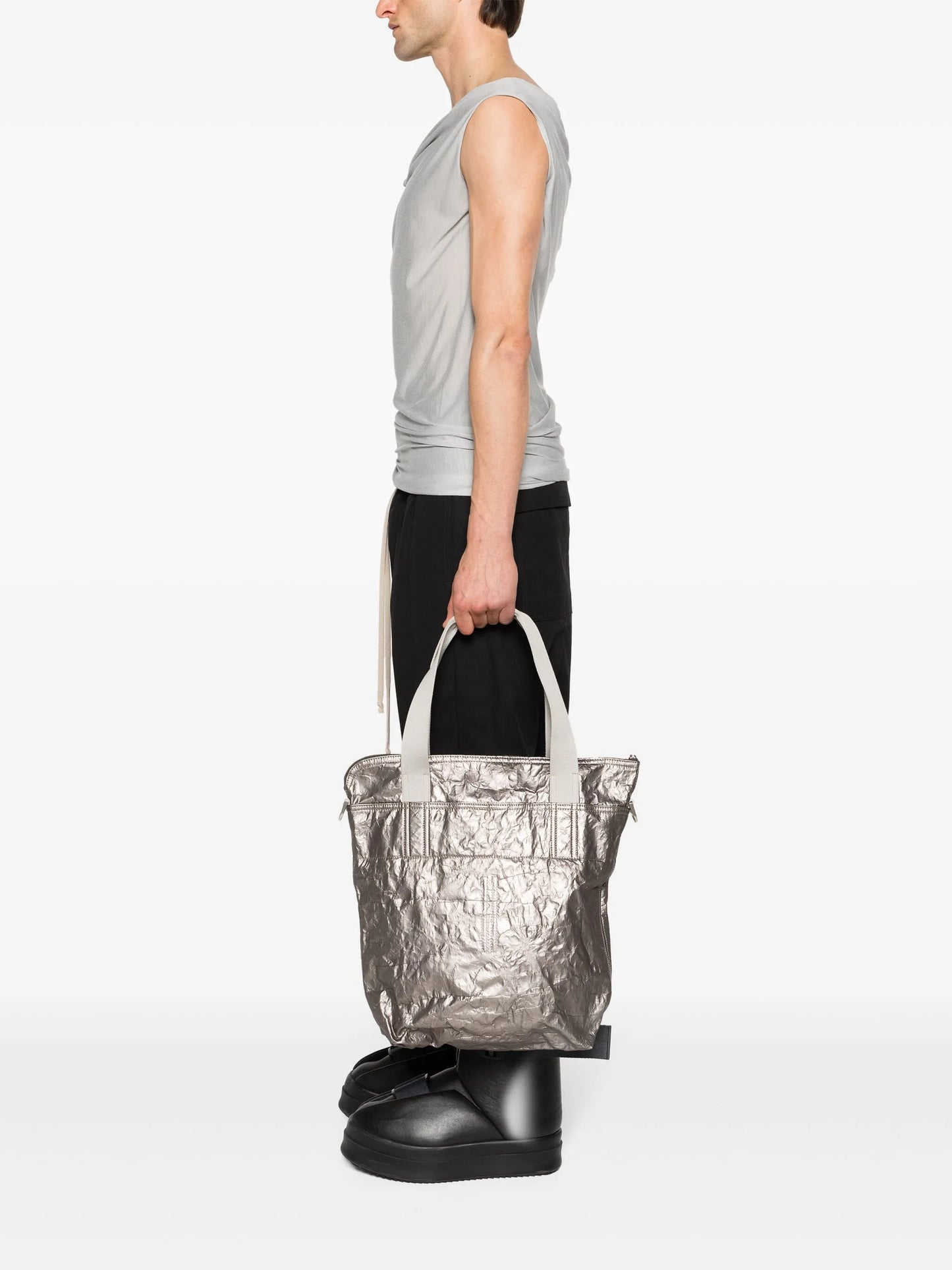 small Messenger coated tote bag