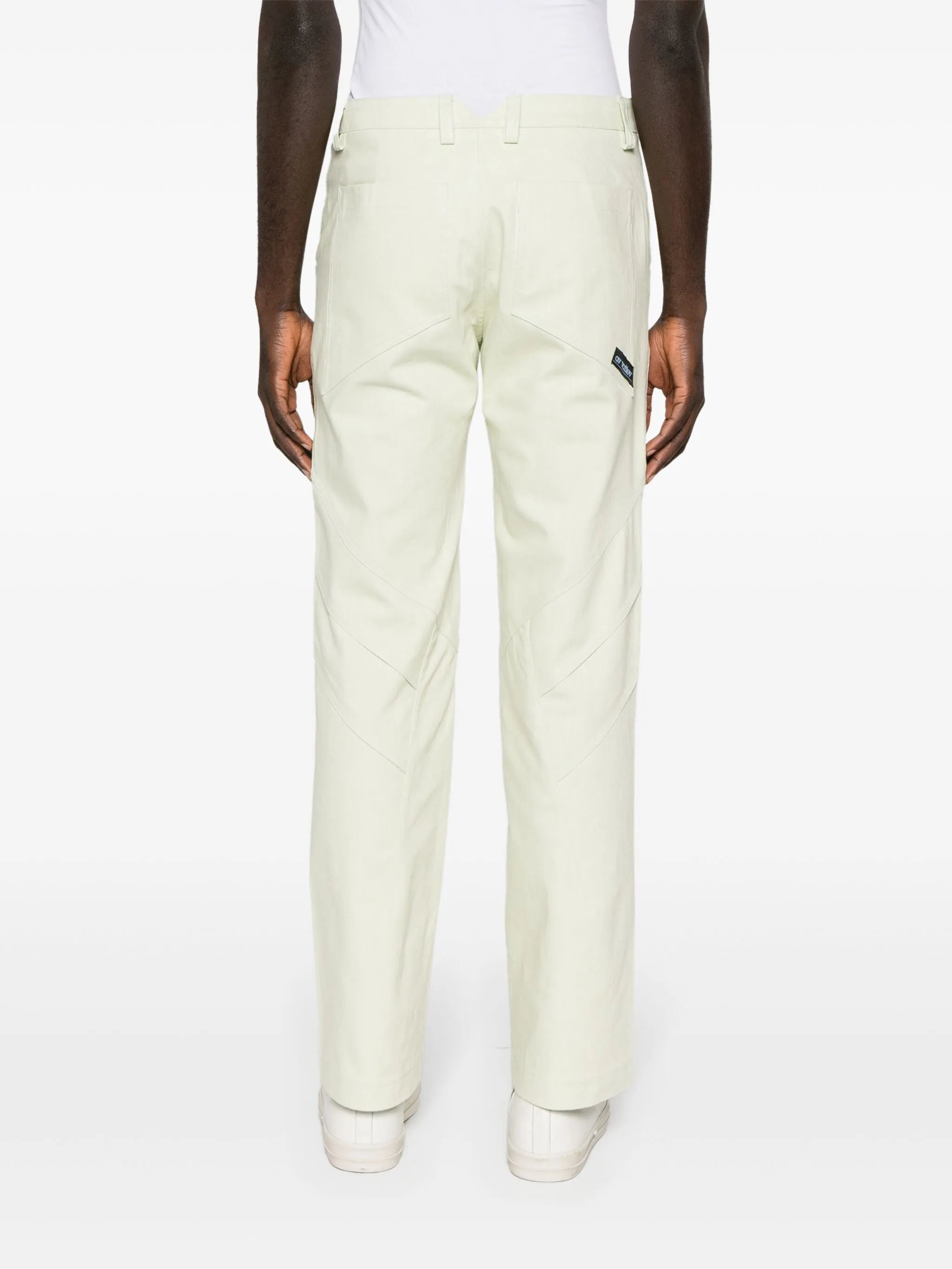 Jukebox mid-rise straight-leg trousers