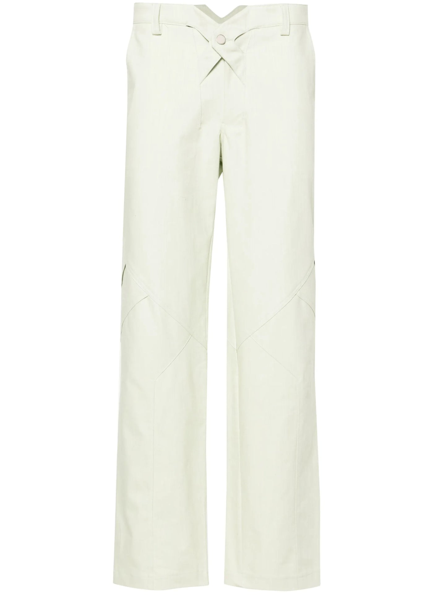 Jukebox mid-rise straight-leg trousers