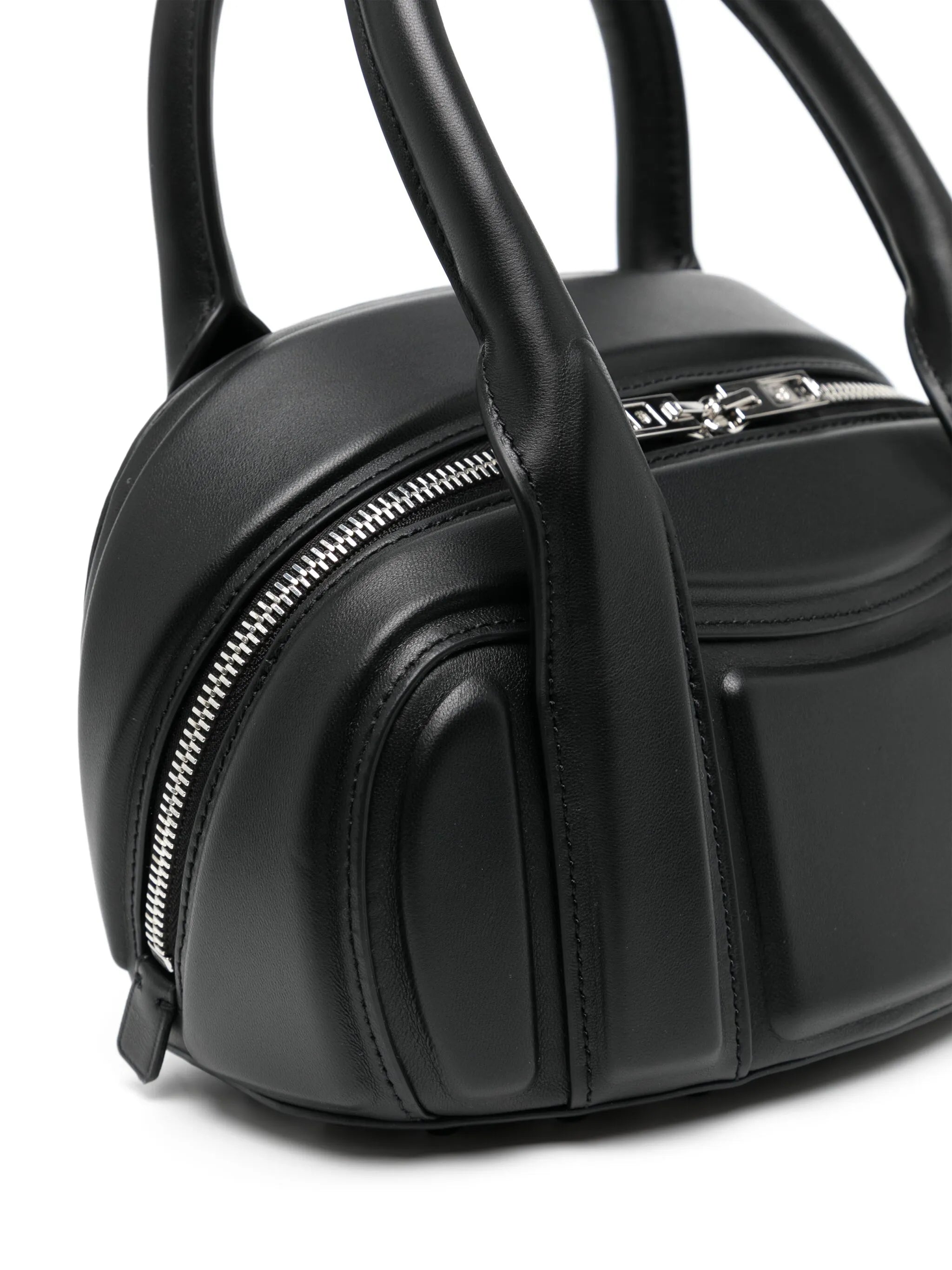small Roc panelled leather bag
