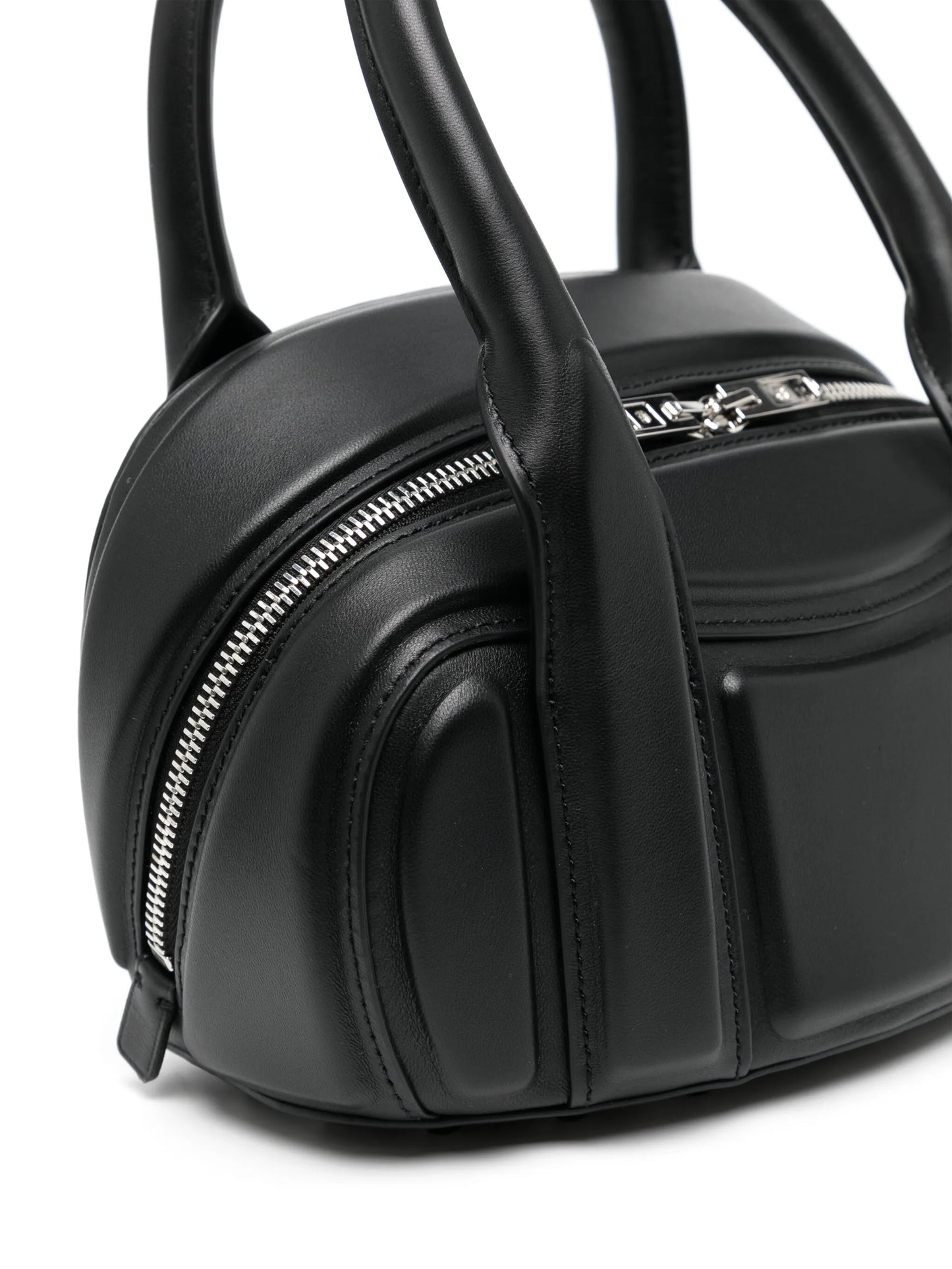 small Roc panelled leather bag