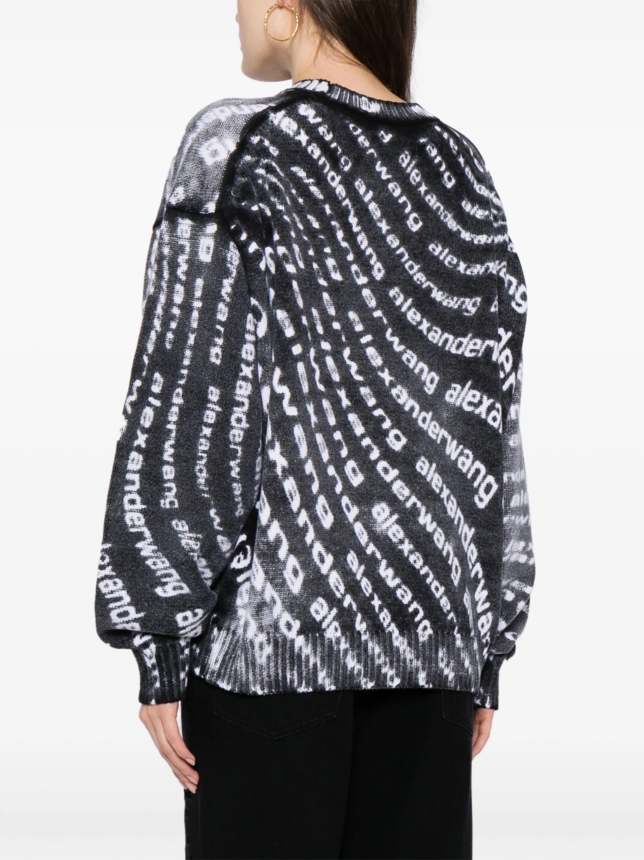 logo-print long-sleeve jumper