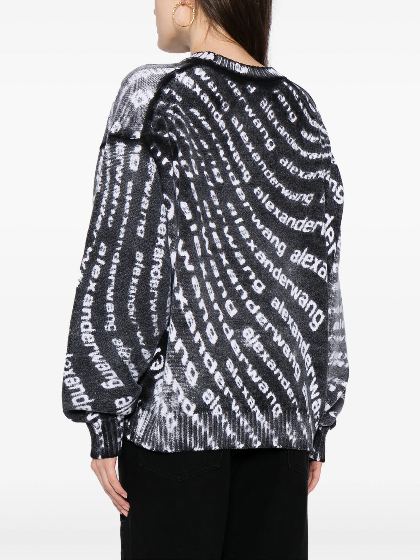 logo-print long-sleeve jumper