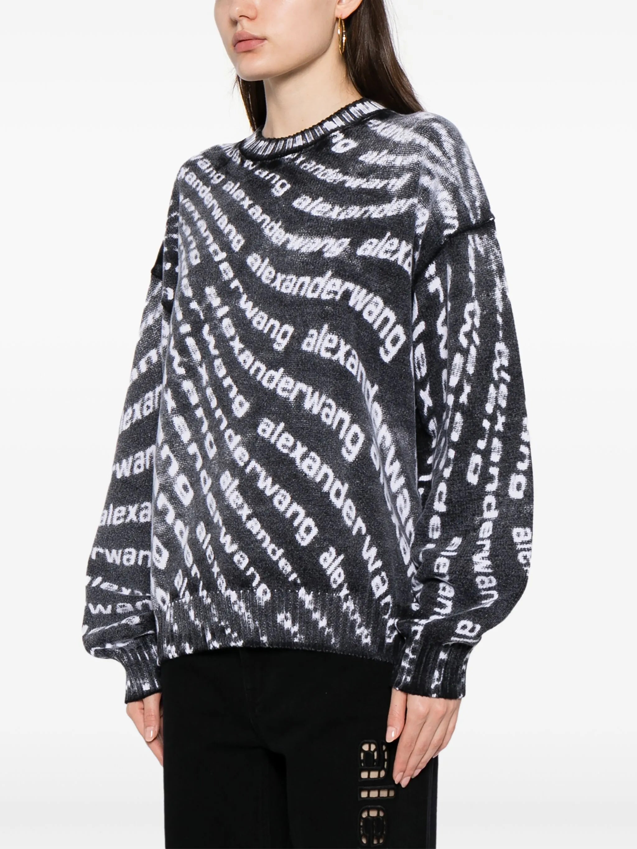 logo-print long-sleeve jumper