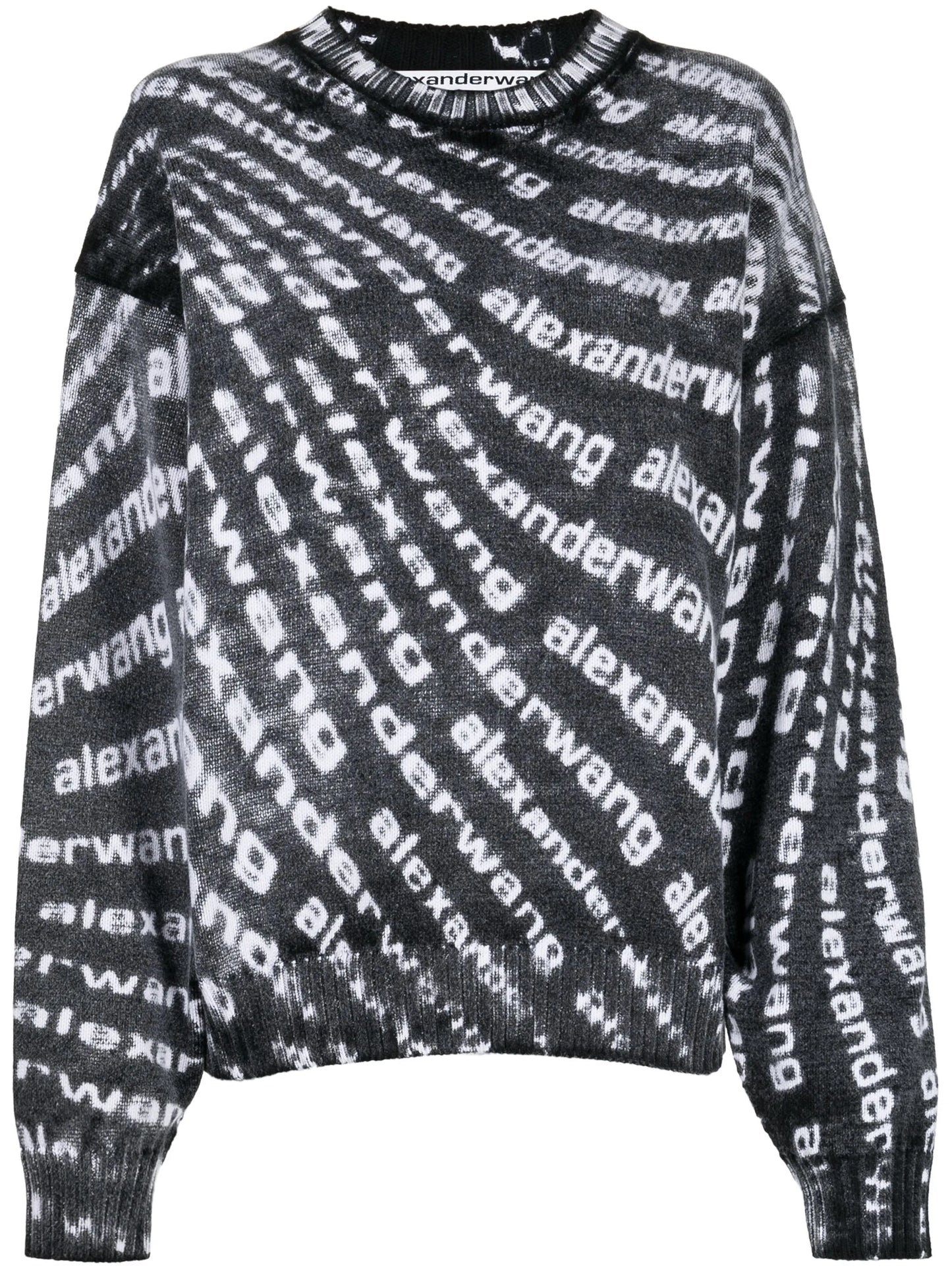 logo-print long-sleeve jumper