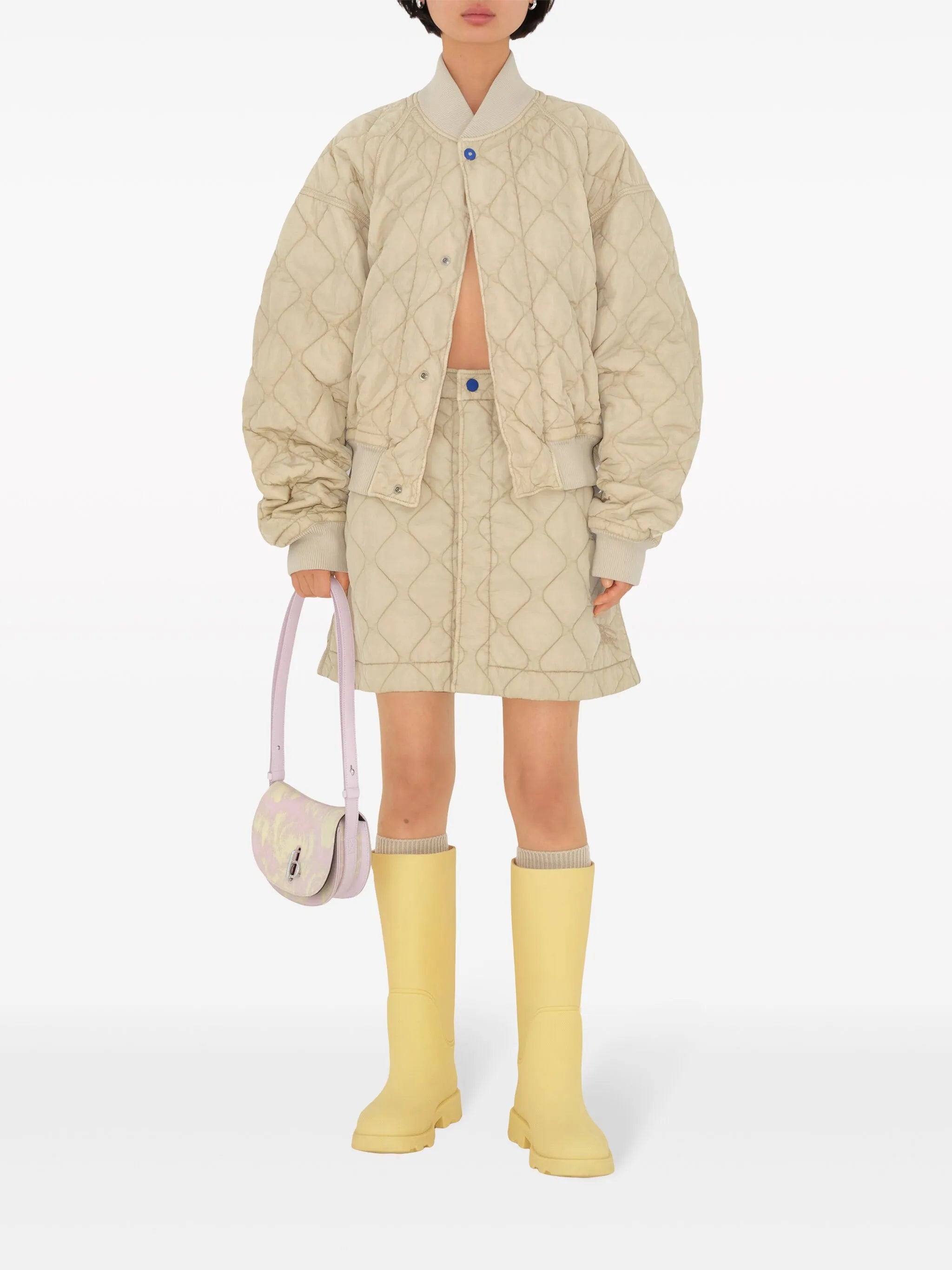 quilted bomber jacket