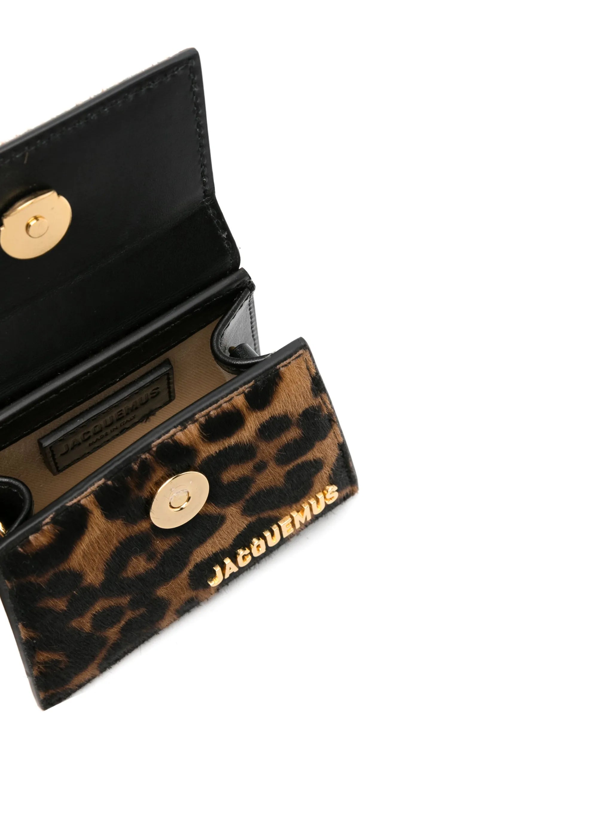 Le Chiquito cheetah-print mini bag