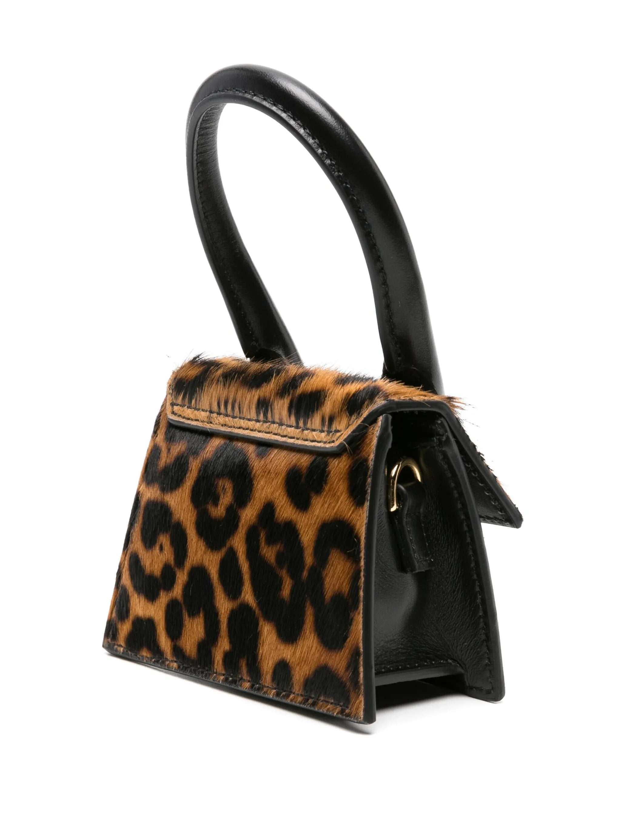 Le Chiquito cheetah-print mini bag