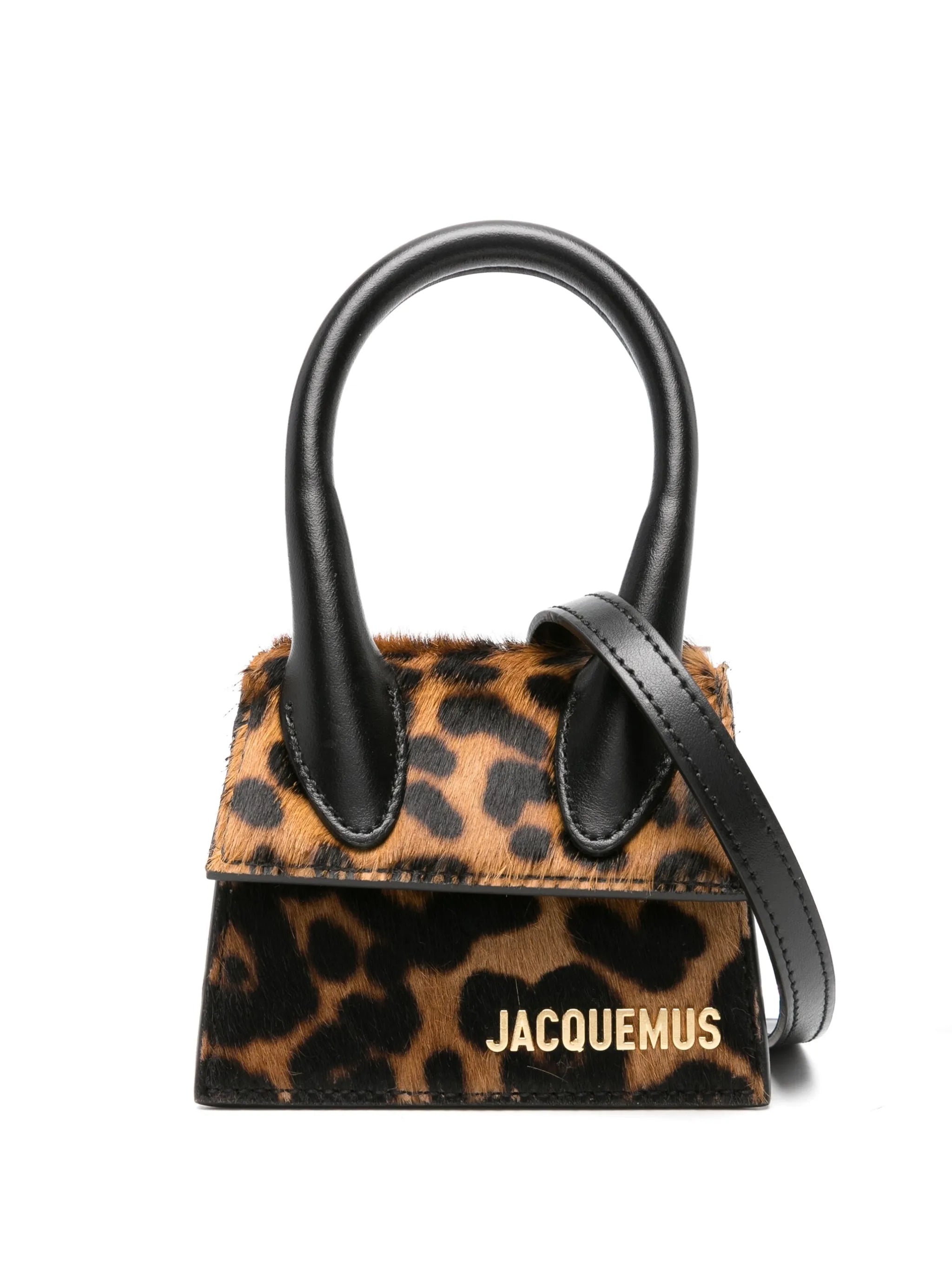Le Chiquito cheetah-print mini bag