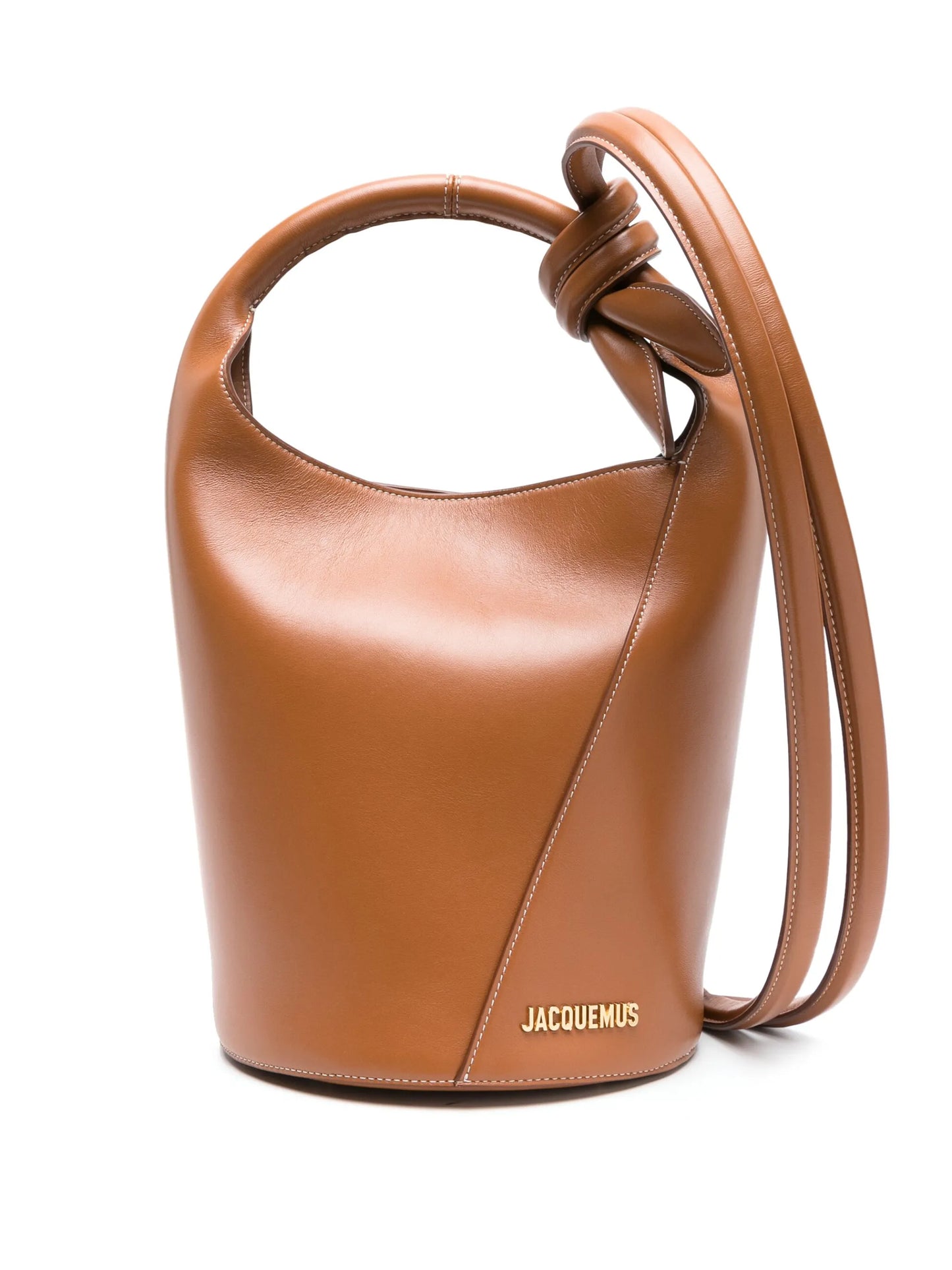 Le Petit Tourni leather bucket bag