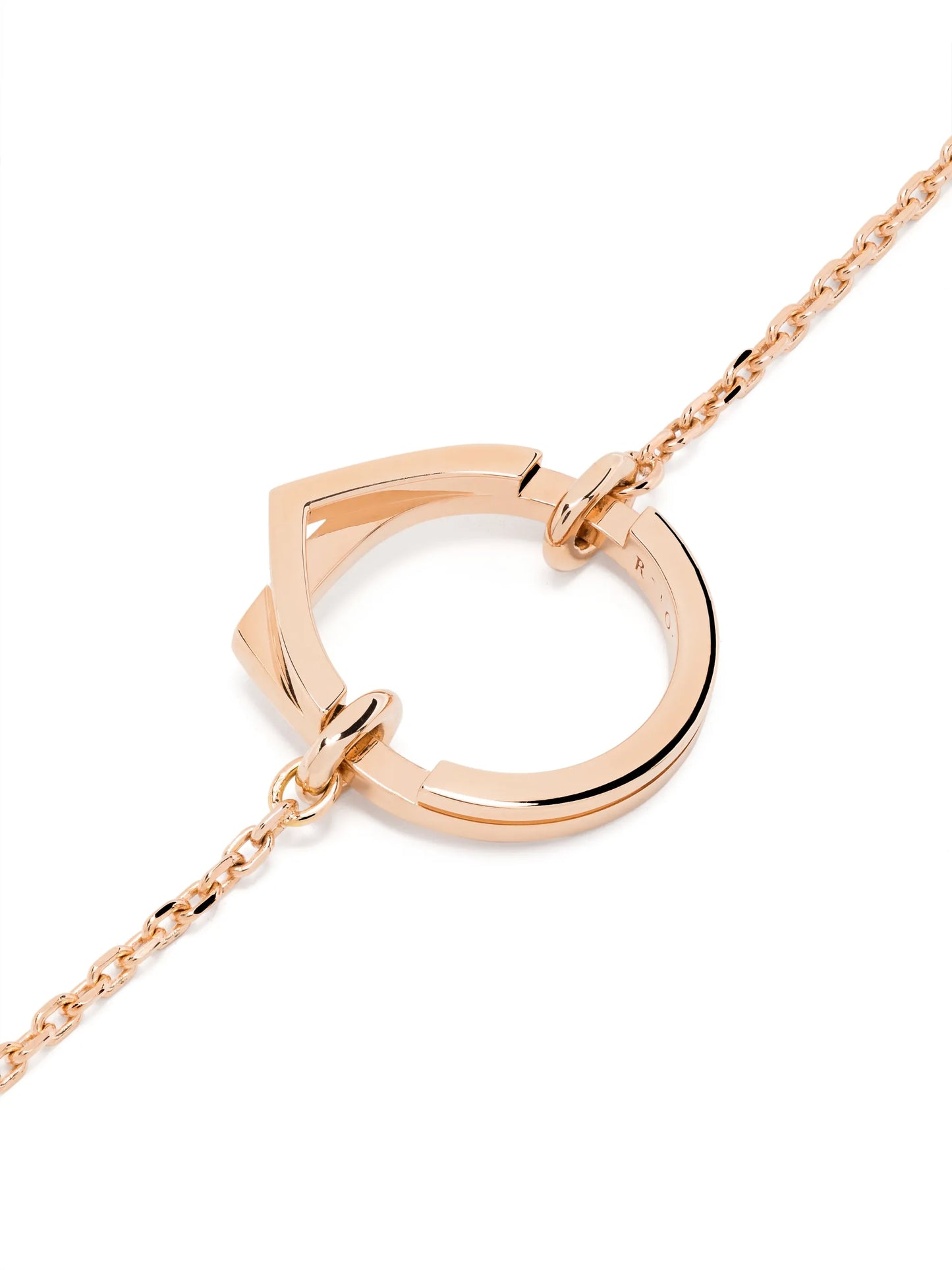 18kt rose gold Antifer chain-link bracelet