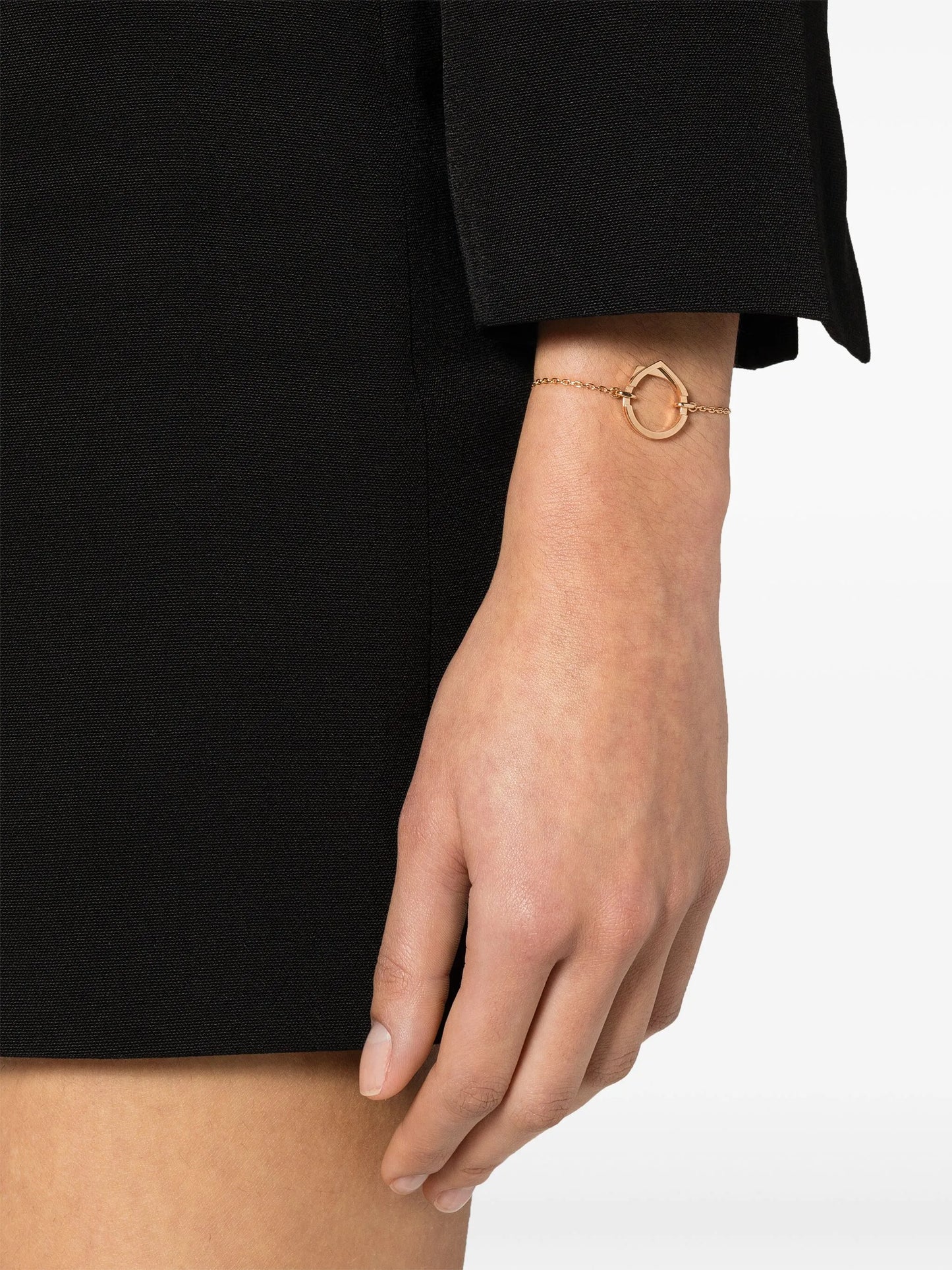18kt rose gold Antifer chain-link bracelet
