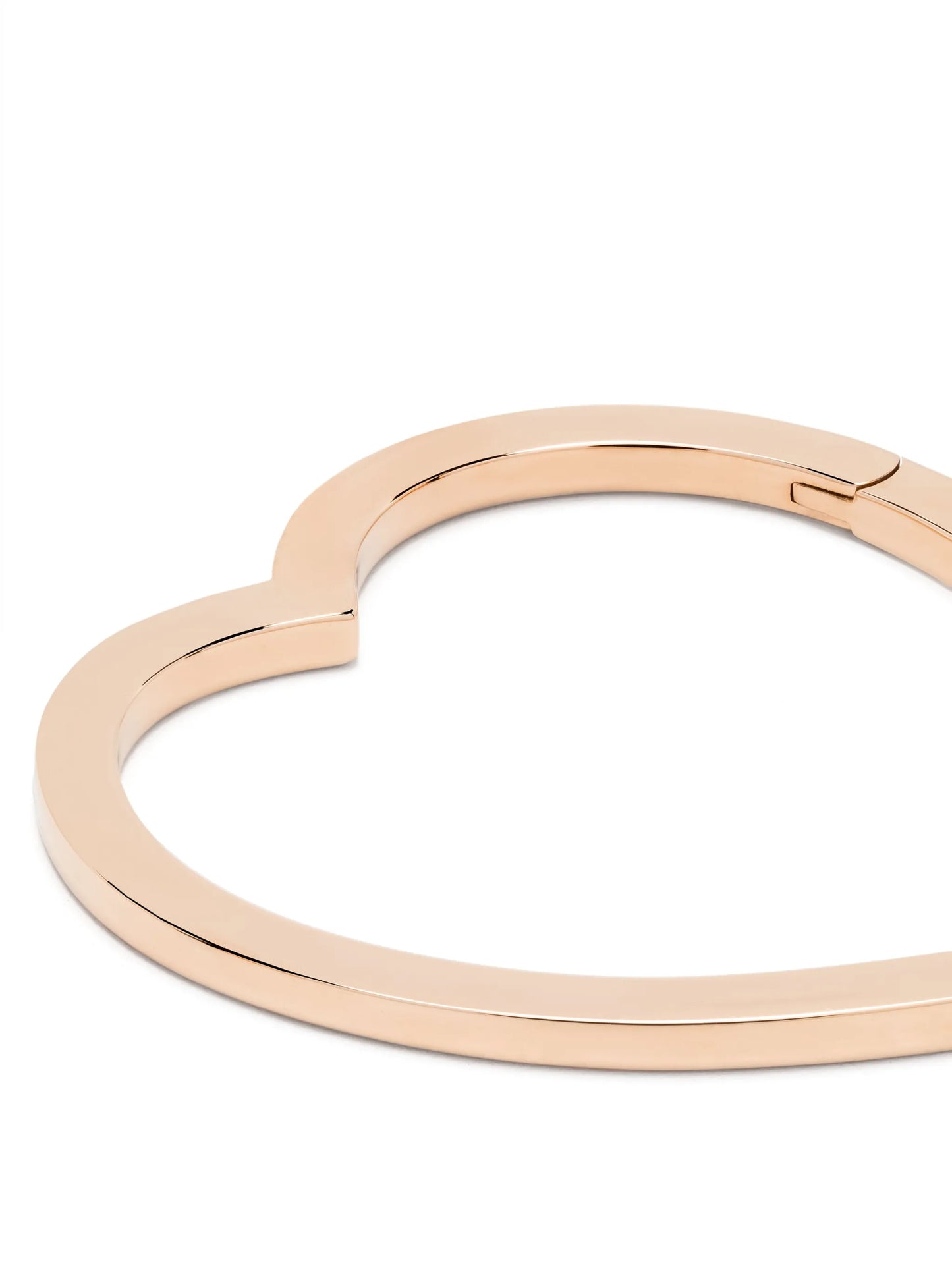 18kt Rose Gold Antifer Heart single earring