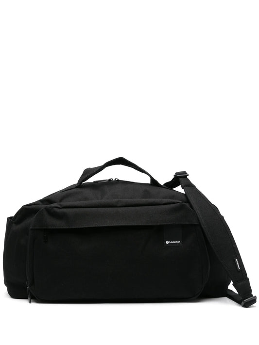 Command the Day logo-patch bag