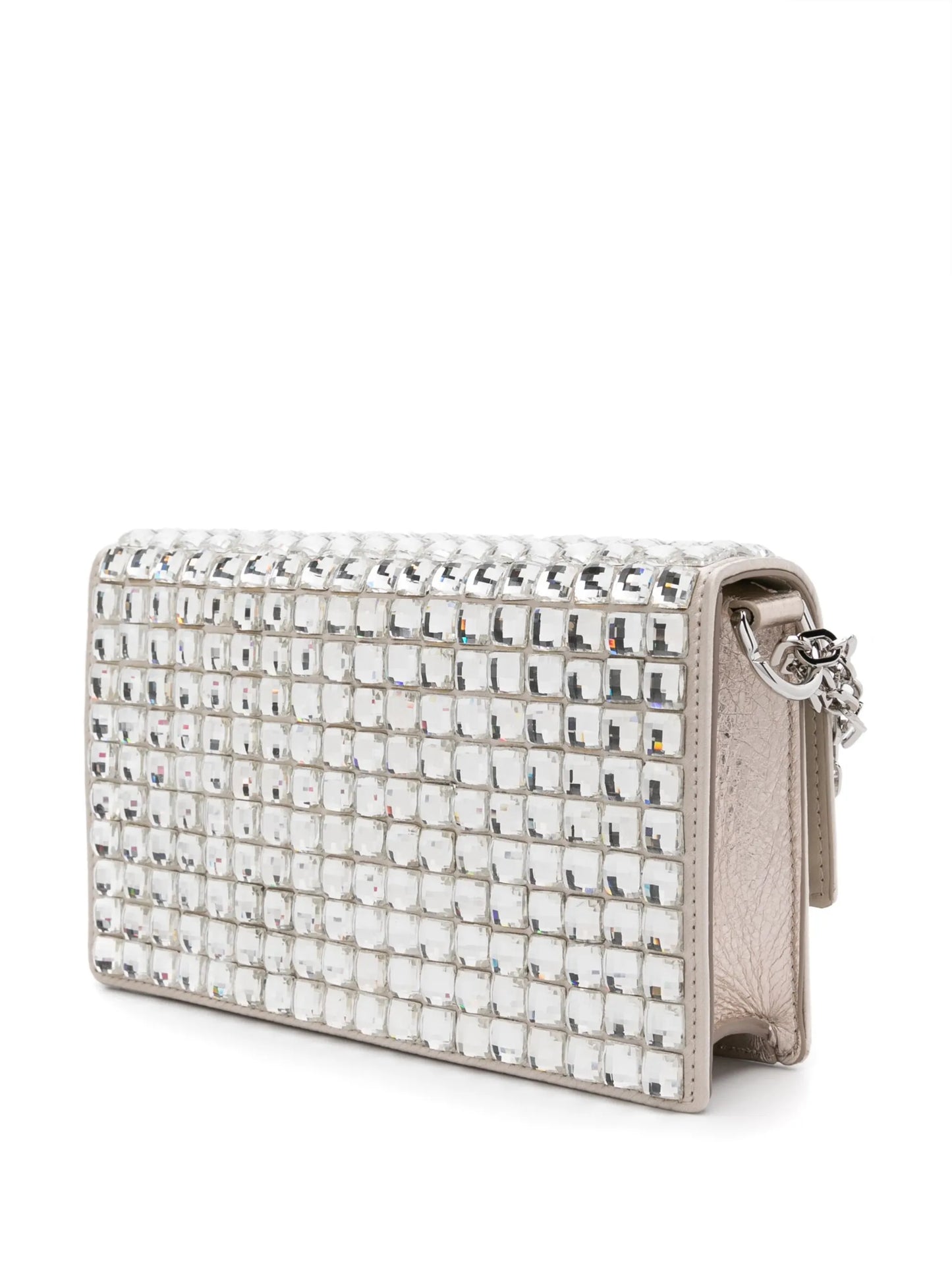 4G crystal-embellished crossbody bag