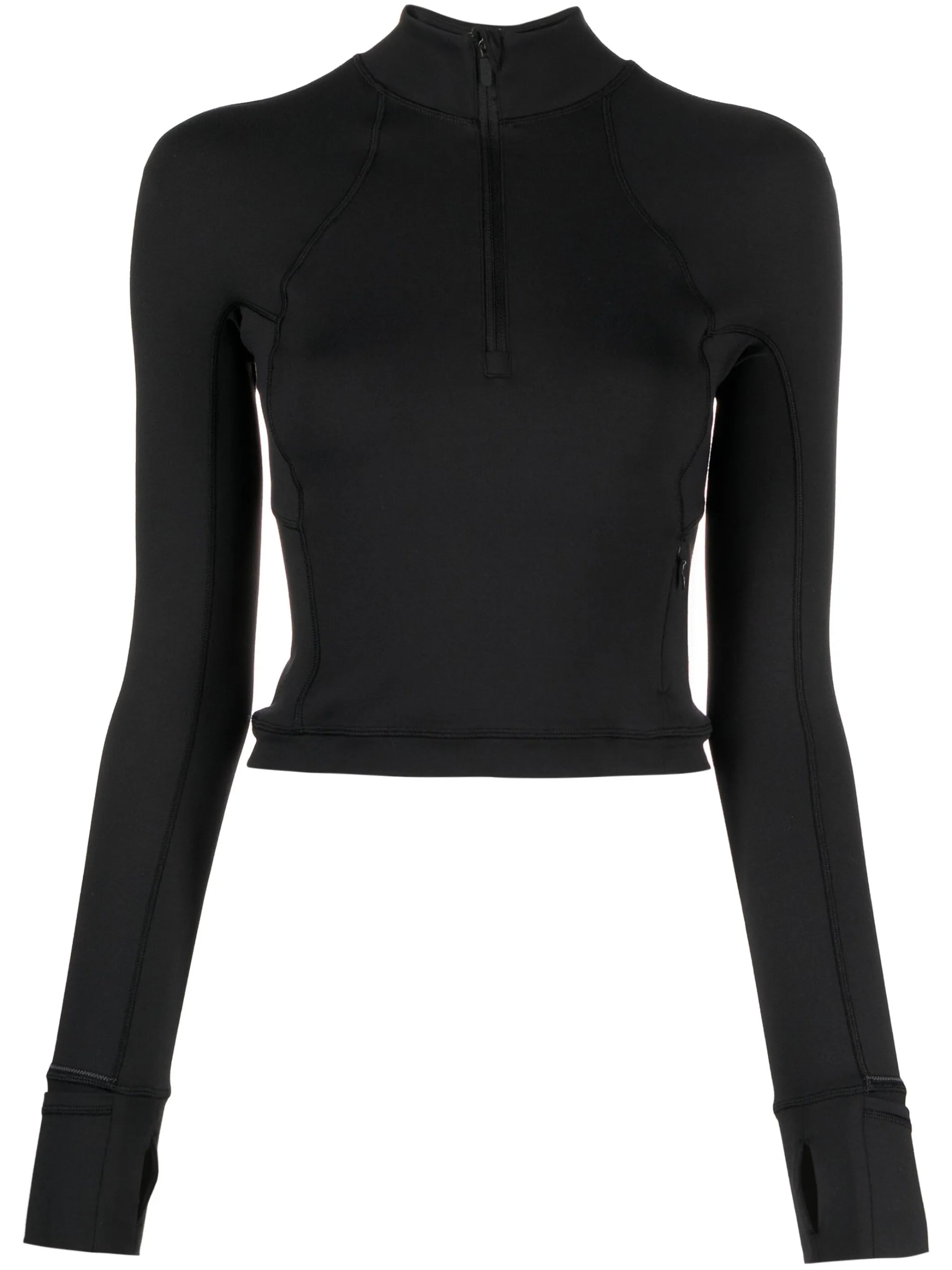 It's Rulu zipped-up performance T-shirt