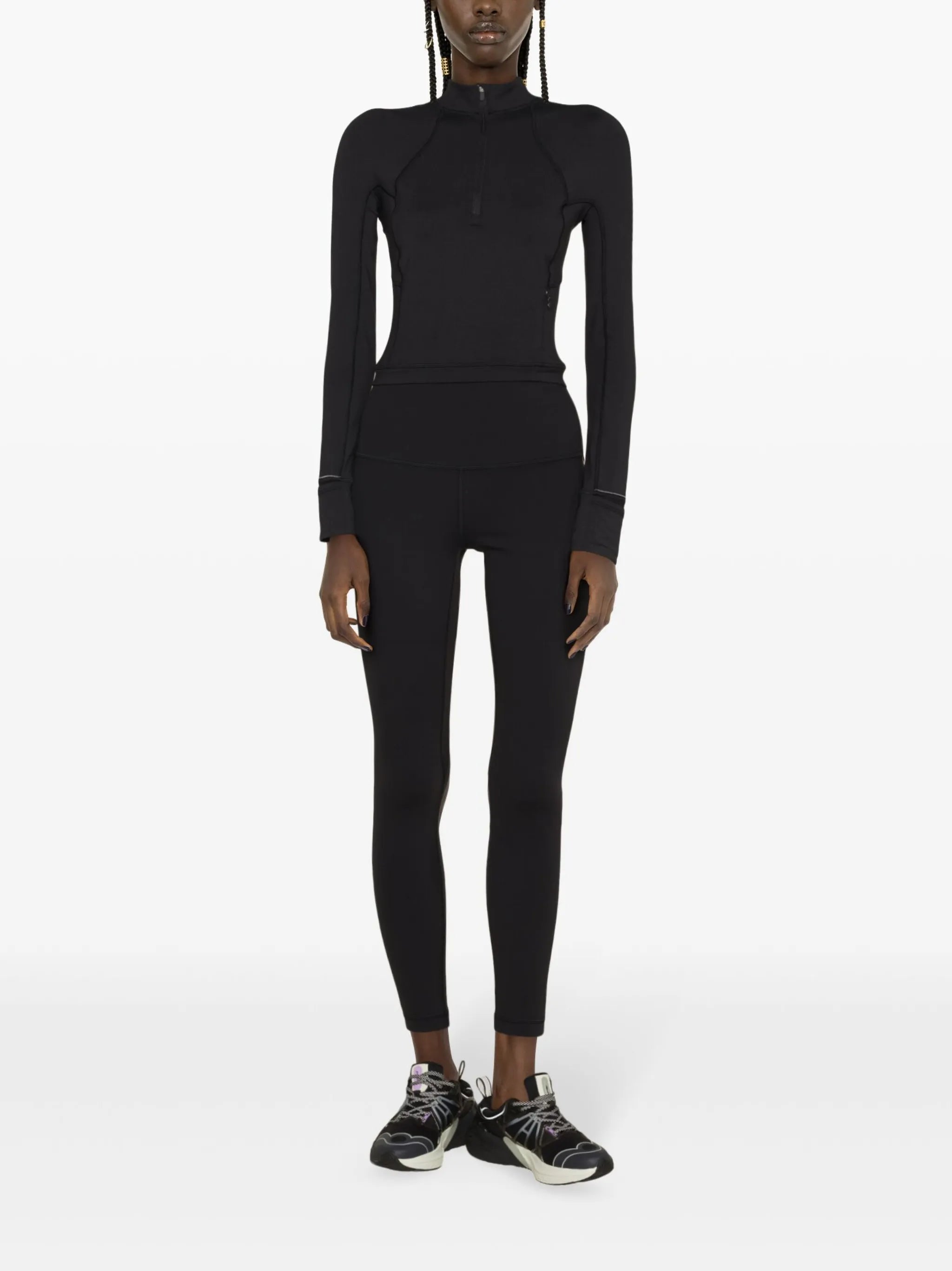It's Rulu zipped-up performance T-shirt