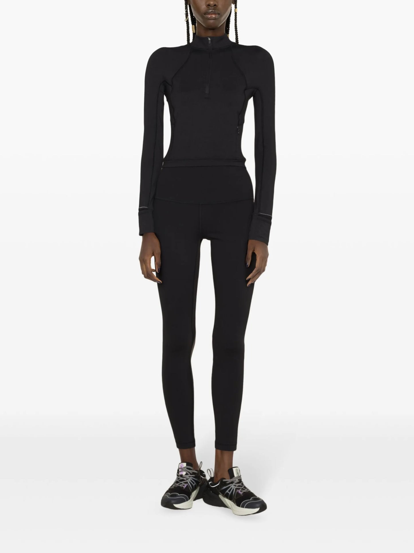 It's Rulu zipped-up performance T-shirt