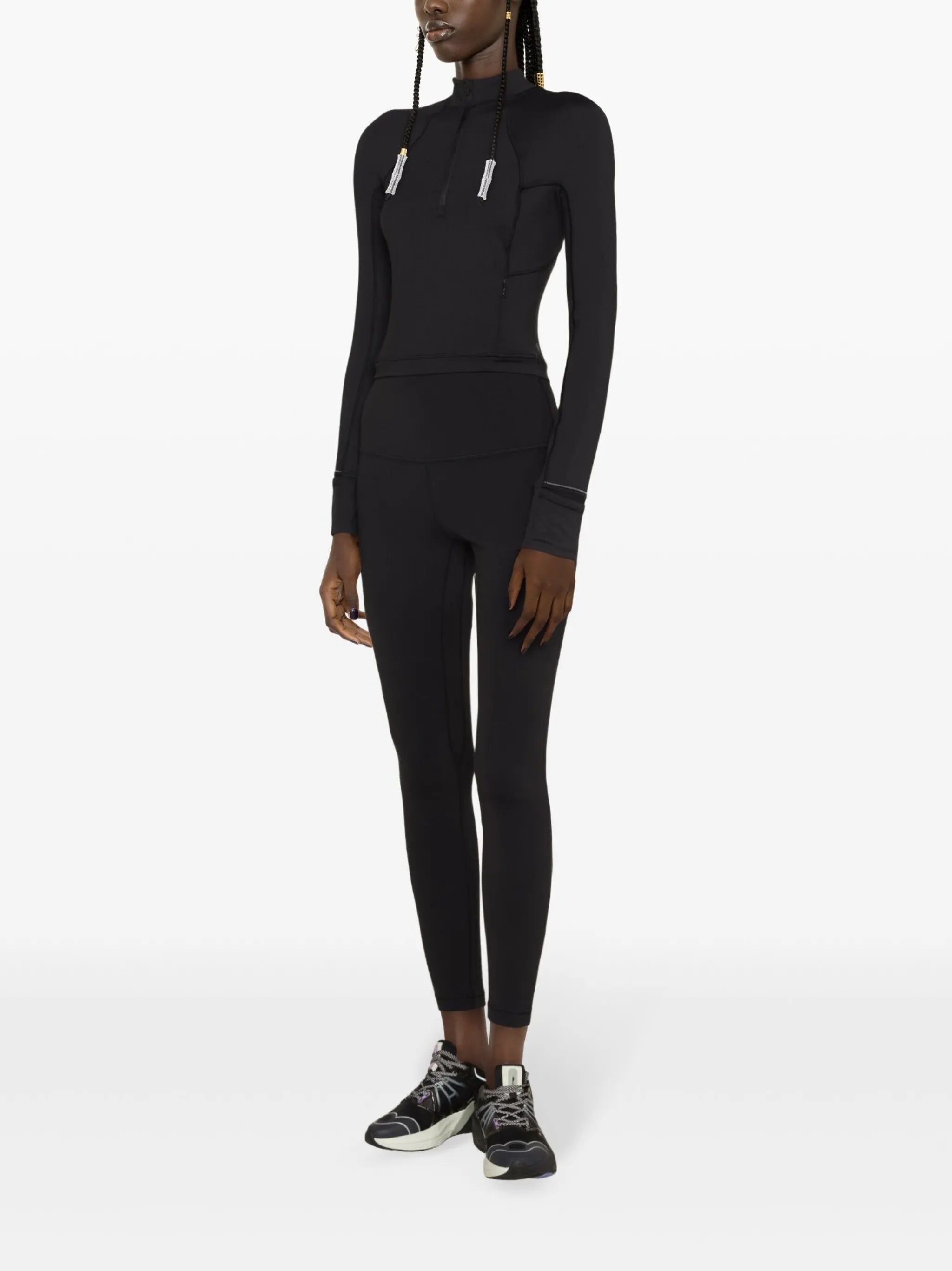 It's Rulu zipped-up performance T-shirt
