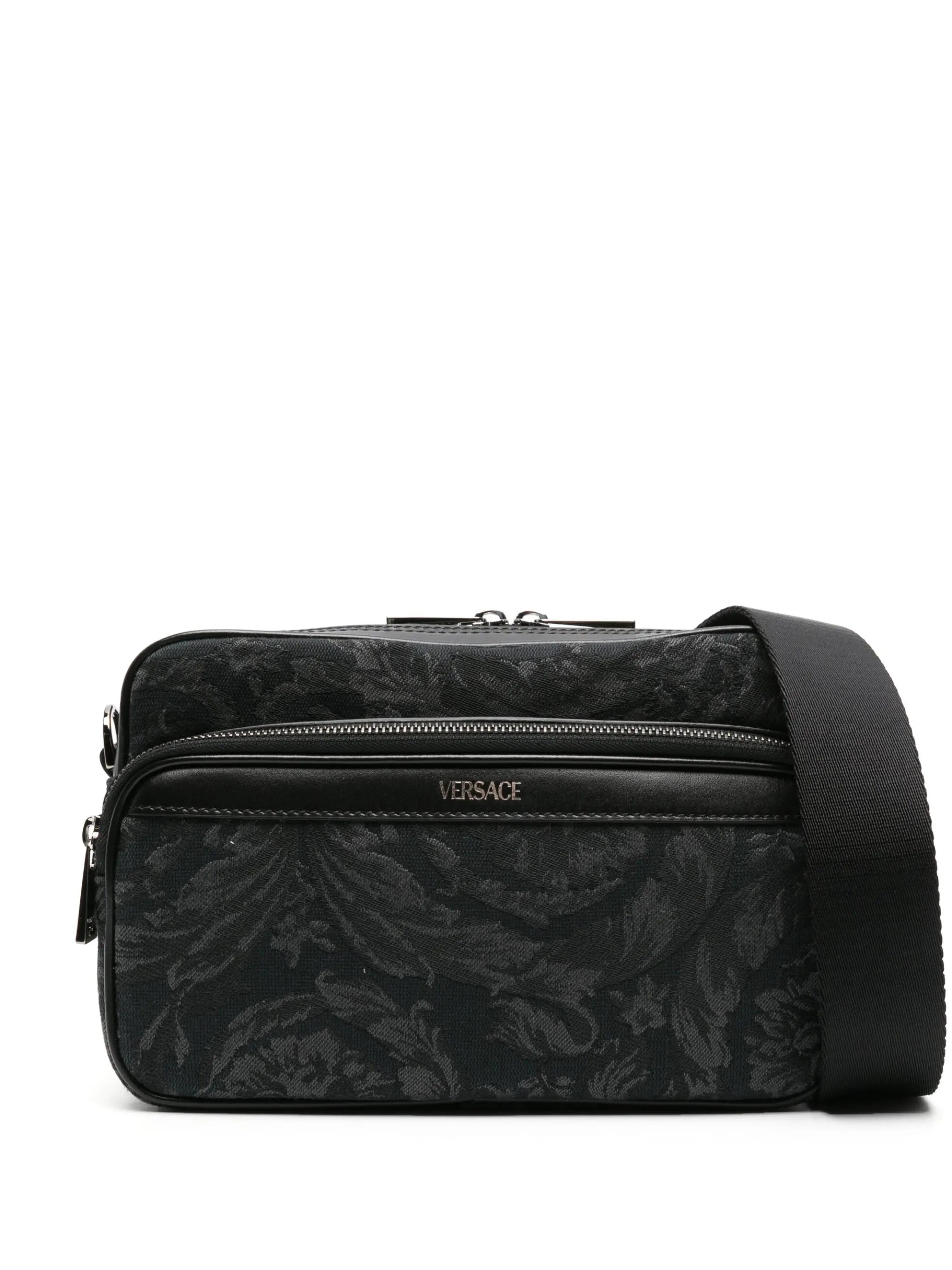 Athena Barocco-print messenger bag
