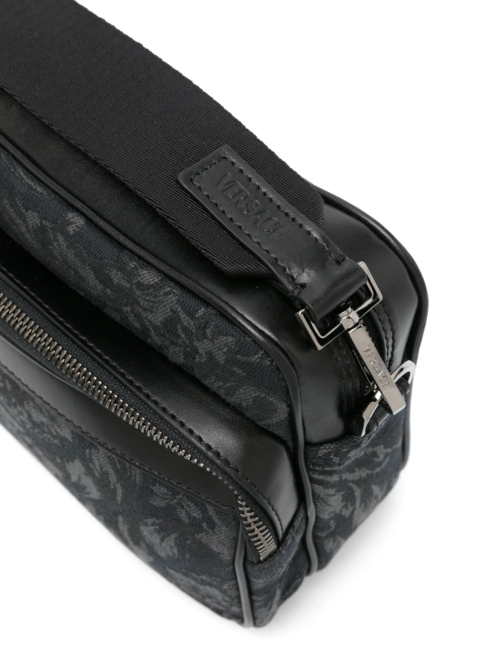Athena Barocco-print messenger bag