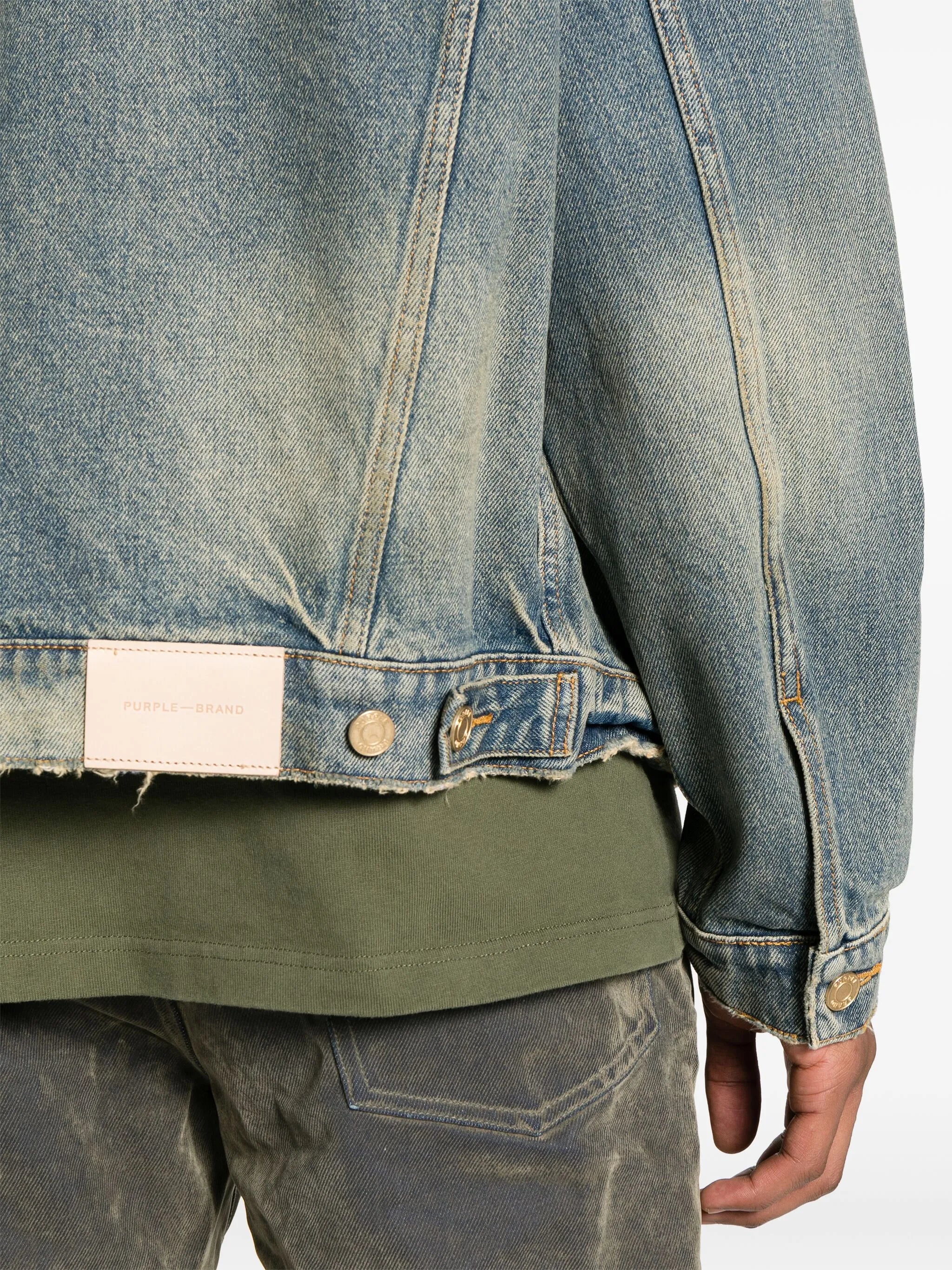 P027 Oversized denim jacket