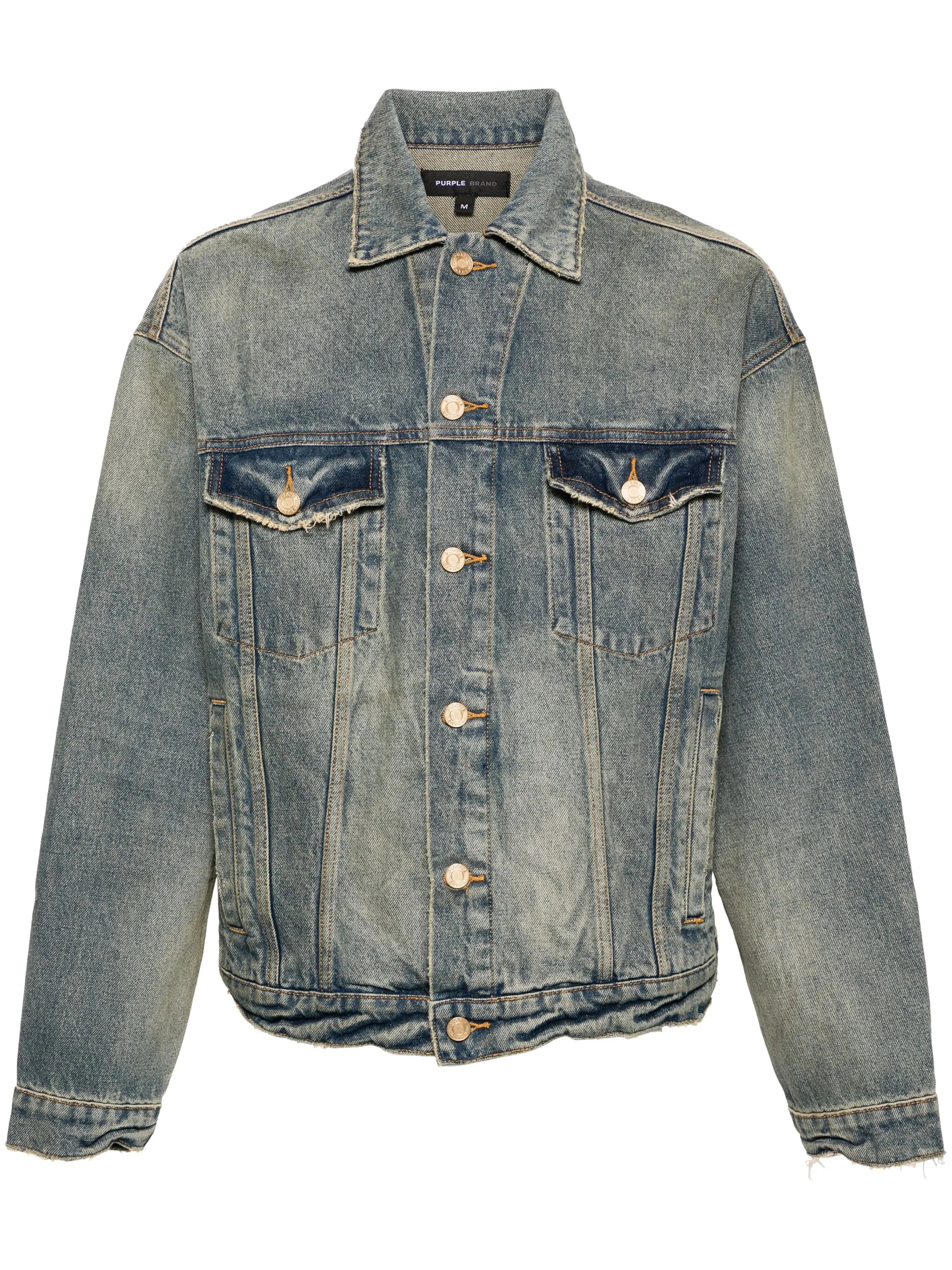 P027 Oversized denim jacket