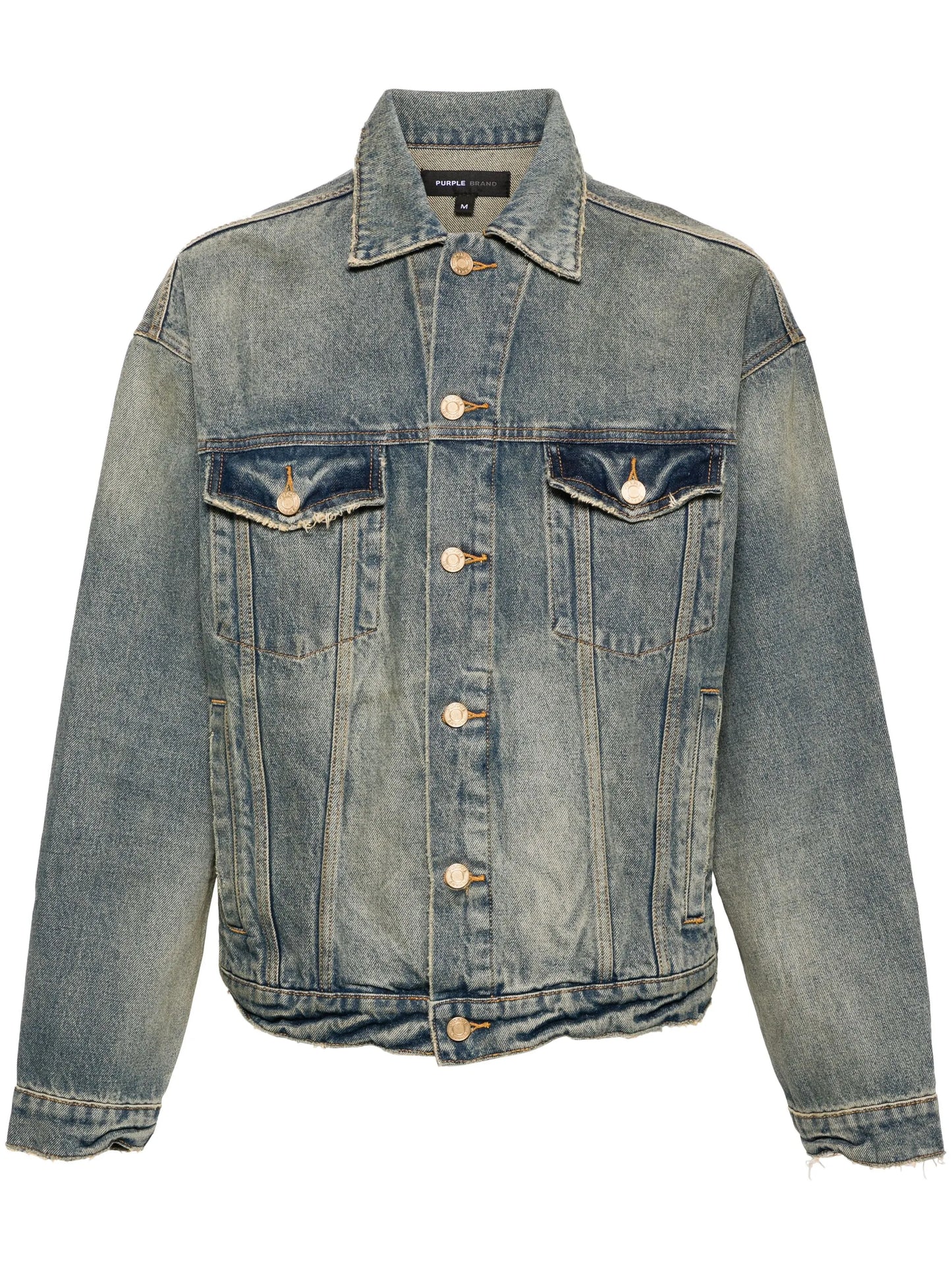 P027 Oversized denim jacket