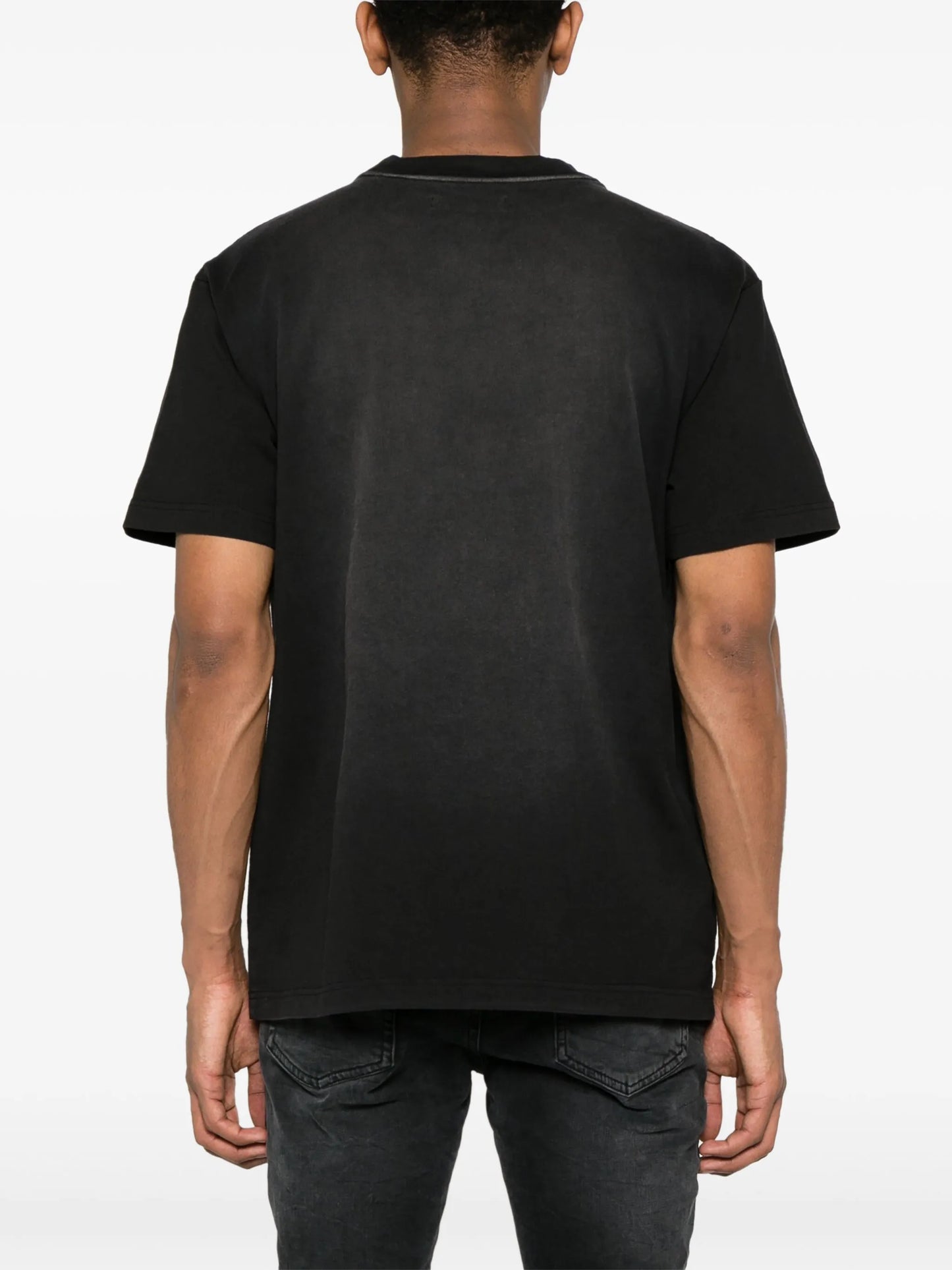slogan-print cotton T-shirt