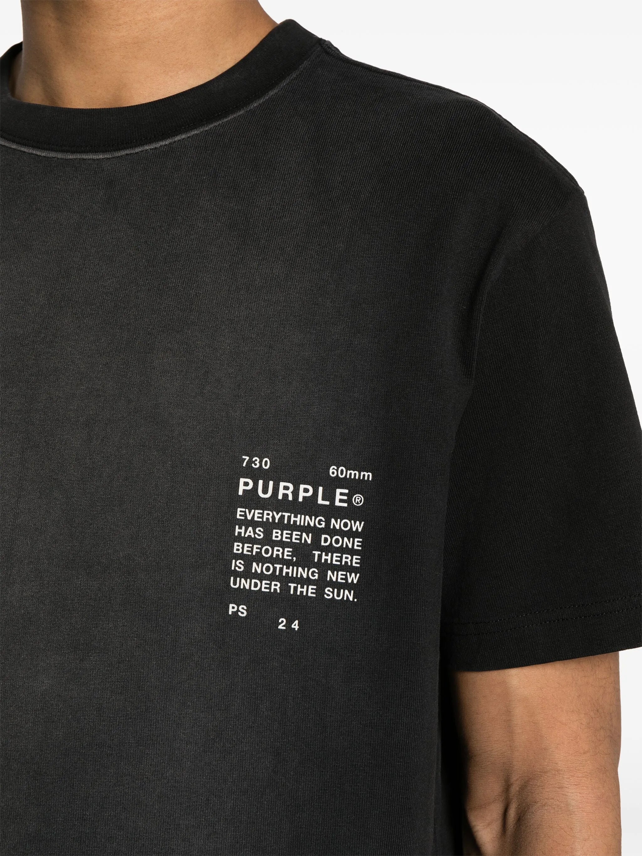 slogan-print cotton T-shirt