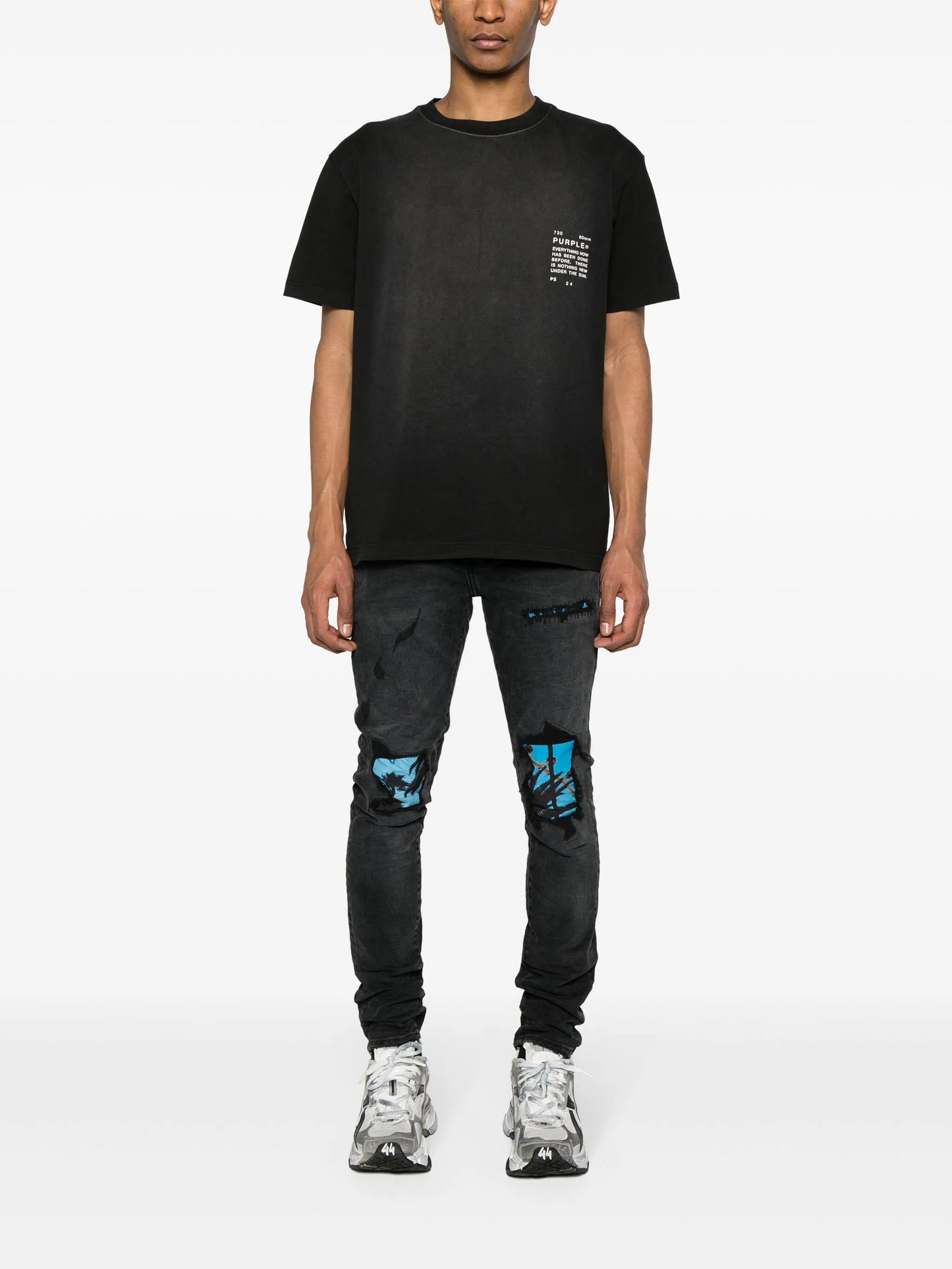 slogan-print cotton T-shirt