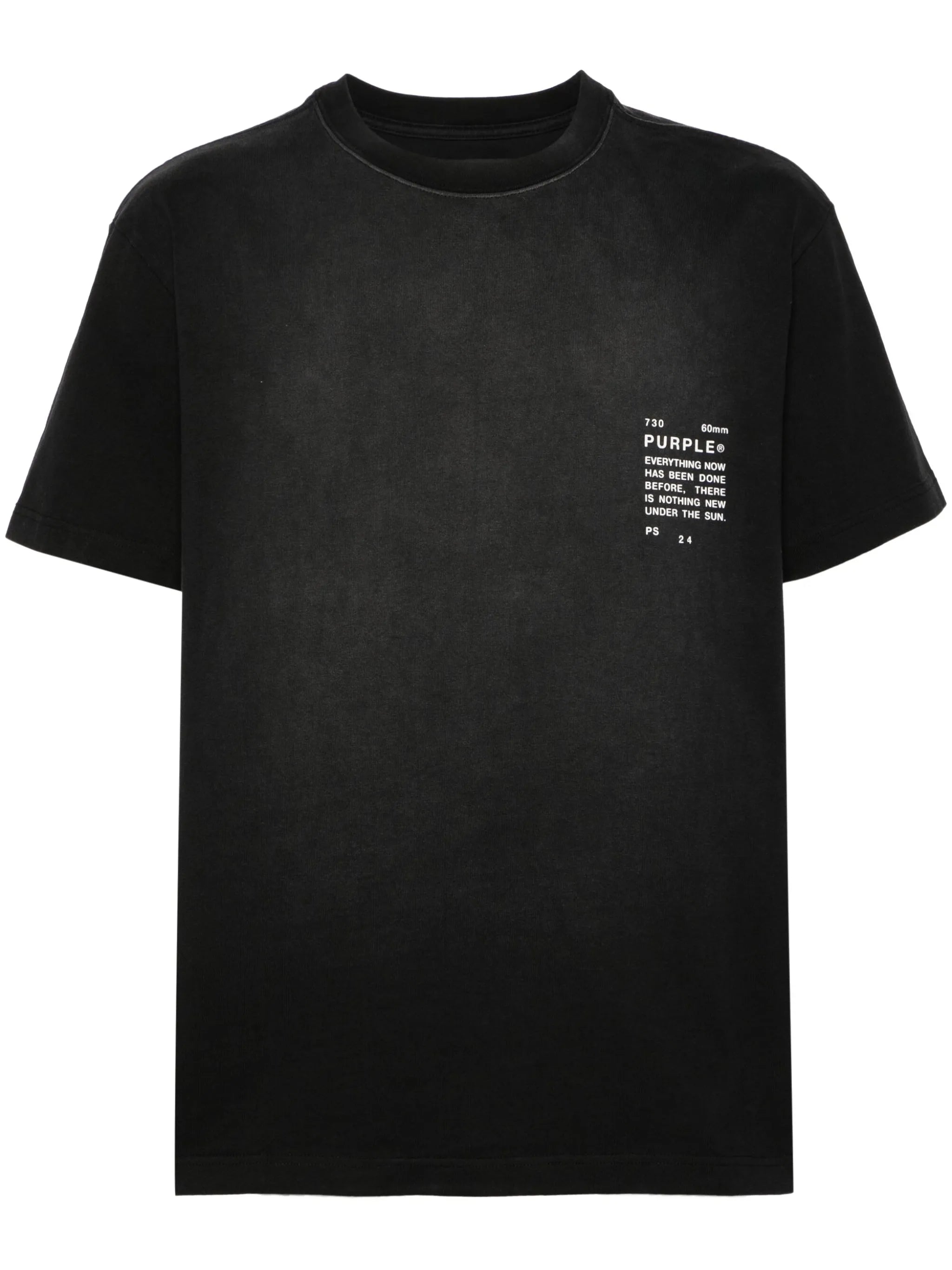 slogan-print cotton T-shirt