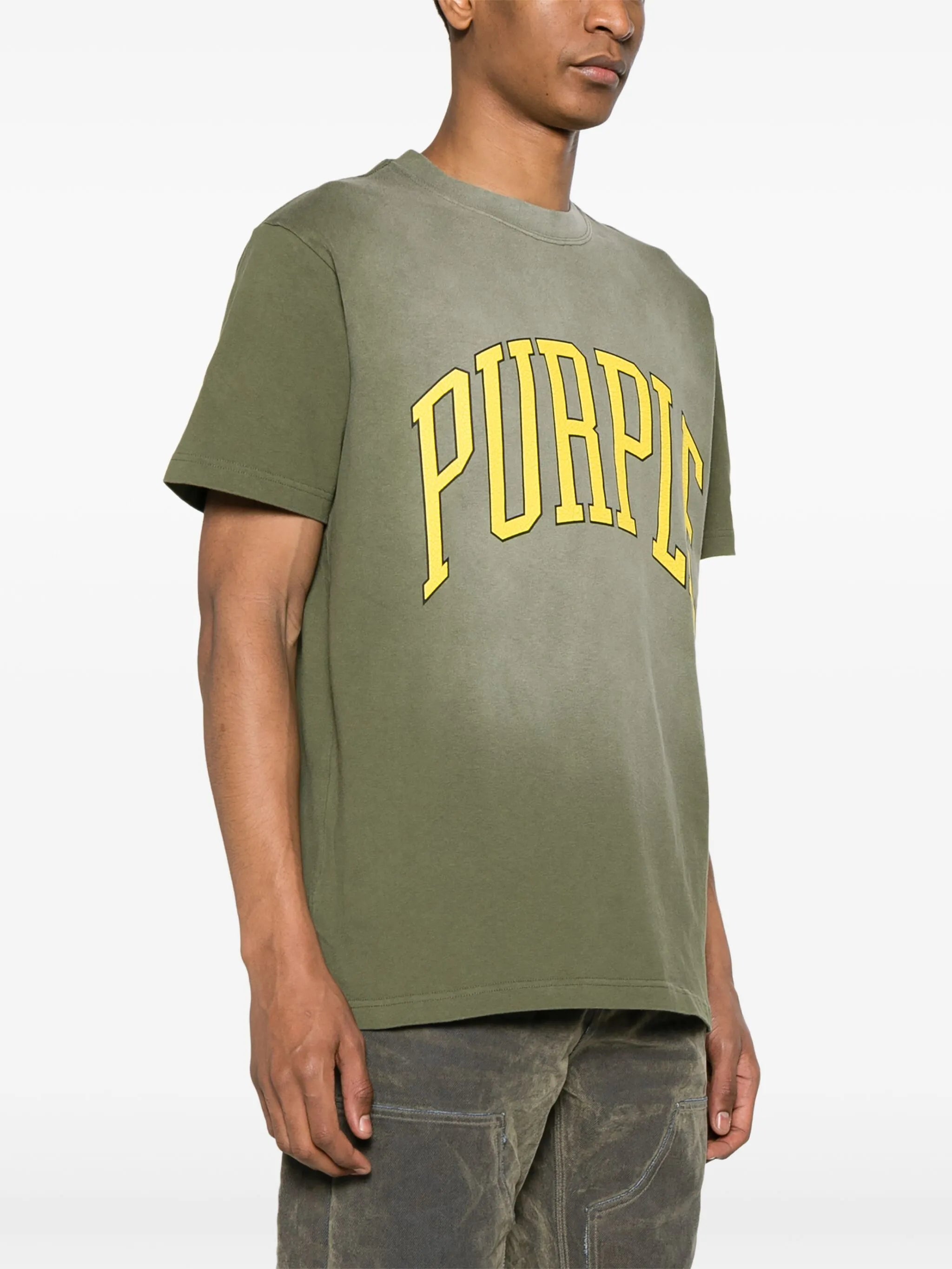 logo-print cotton T-shirt