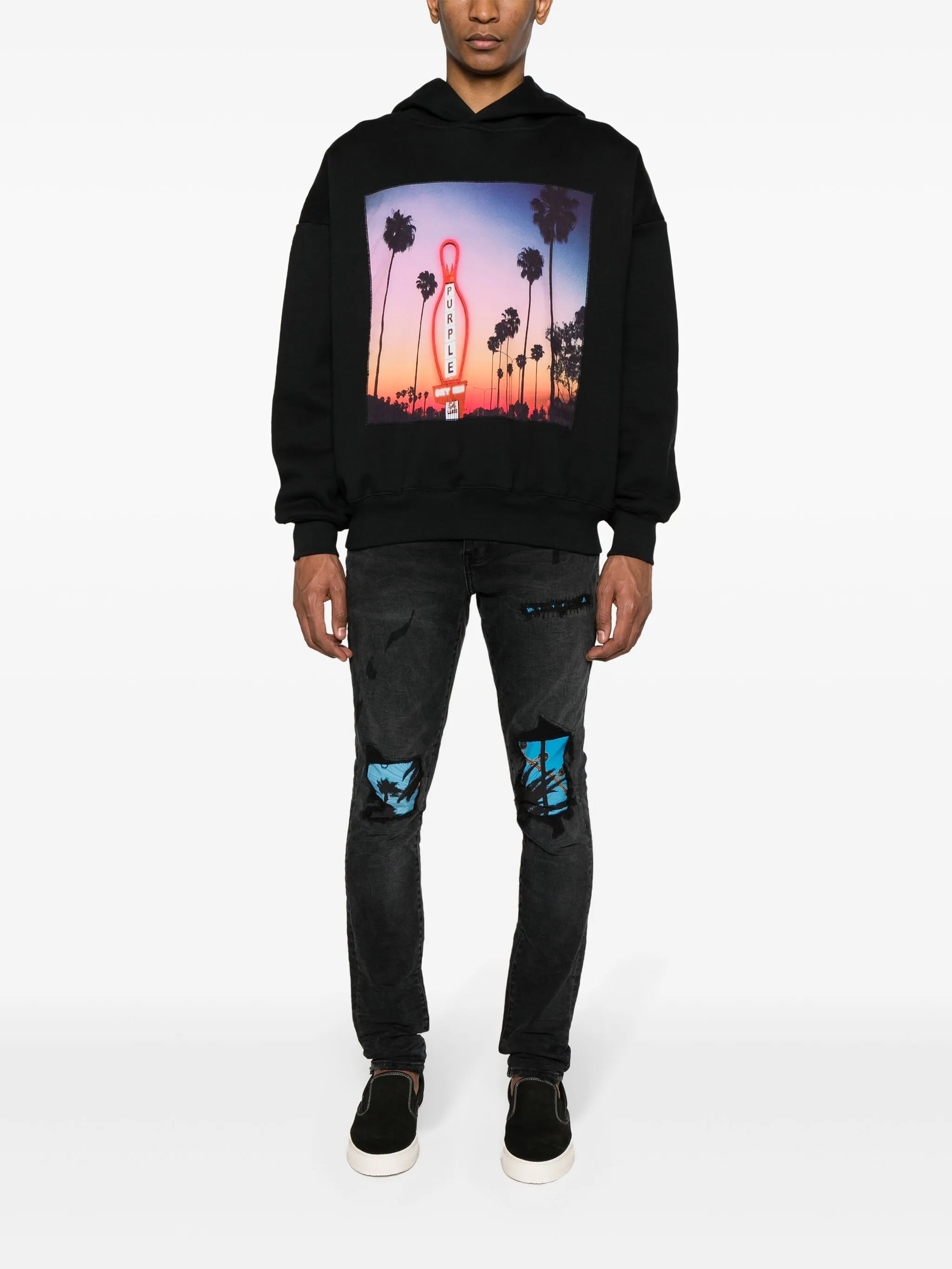 x Blue Sky graphic-print hoodie