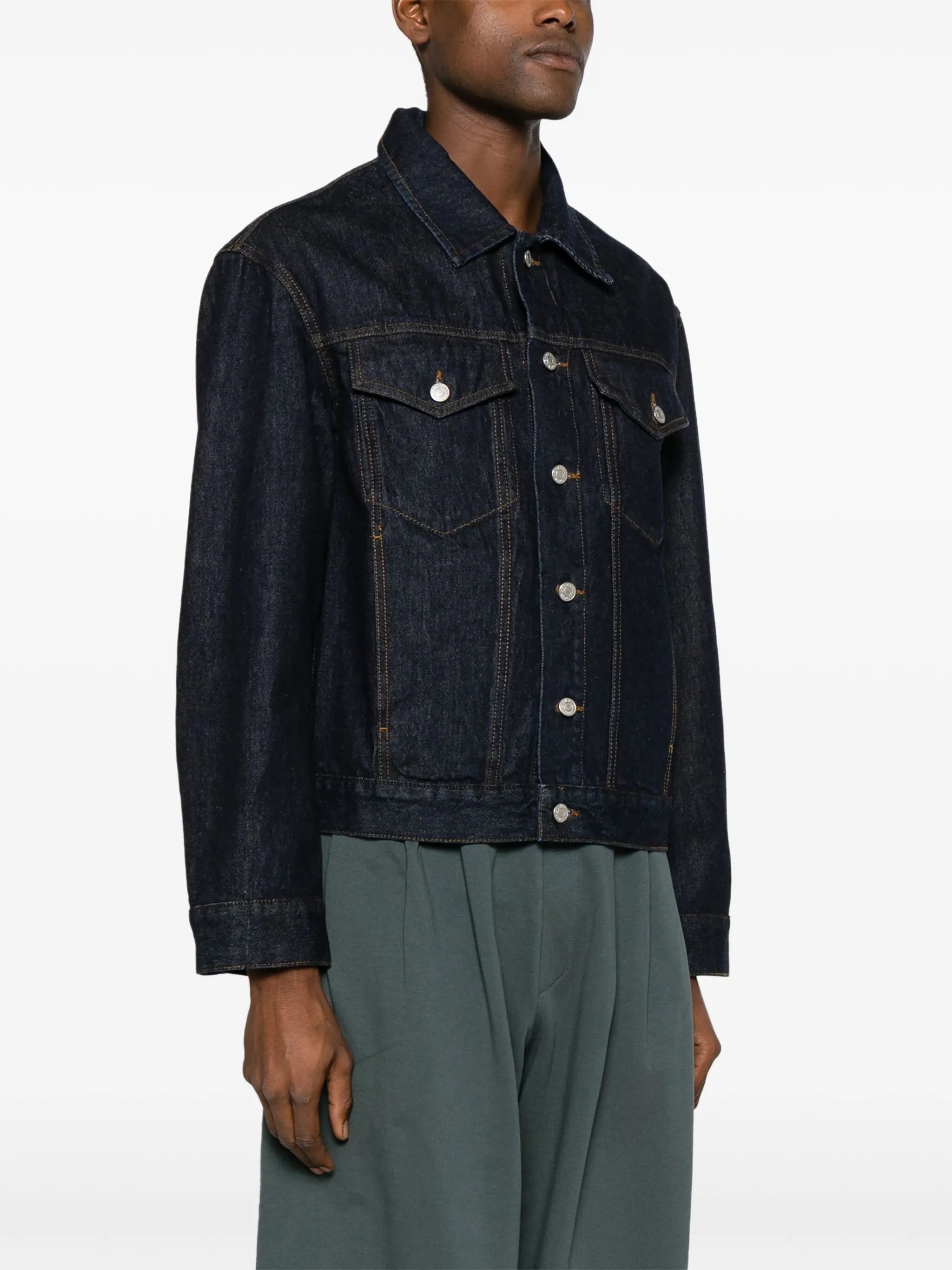 Vuskin cotton denim jacket