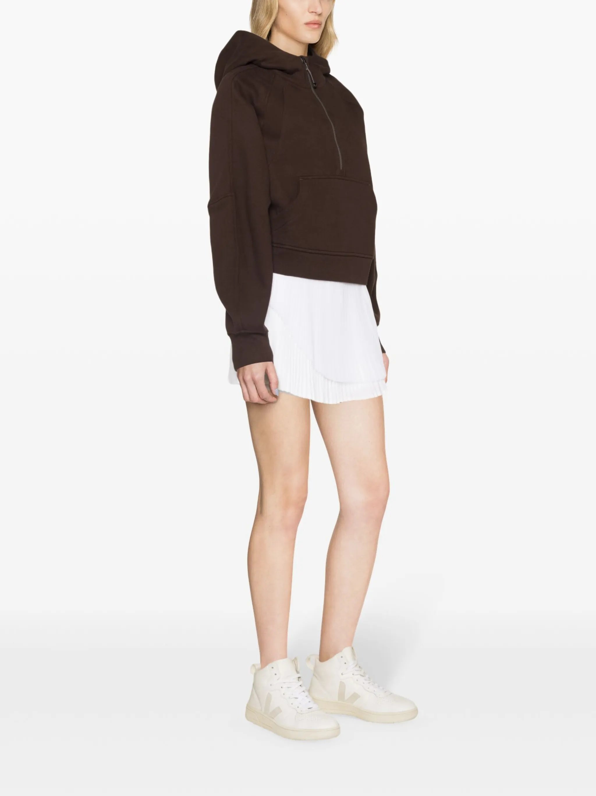Scuba half-zip hoodie