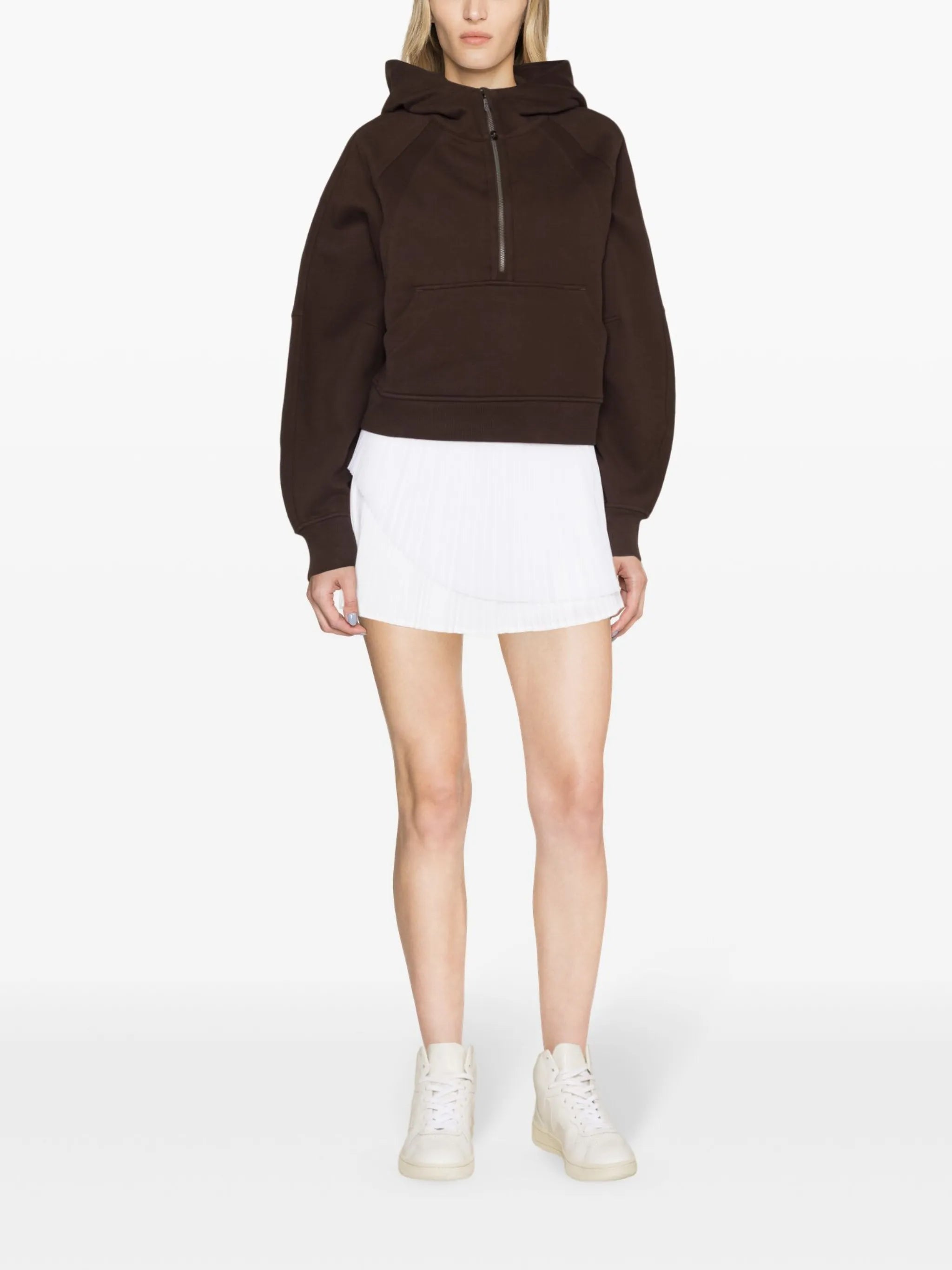 Scuba half-zip hoodie