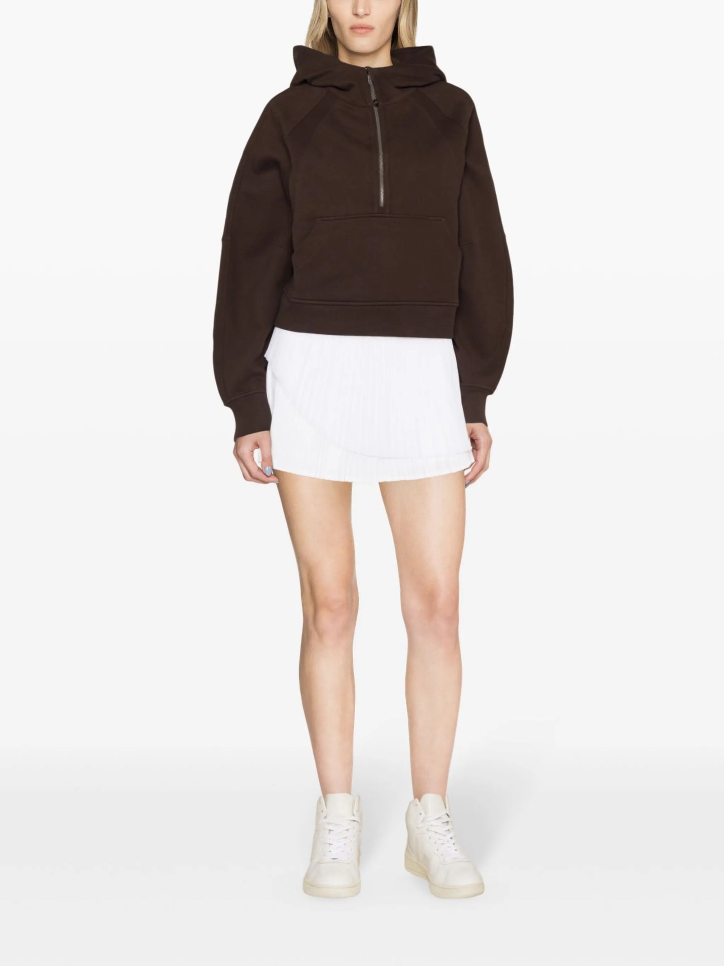 Scuba half-zip hoodie