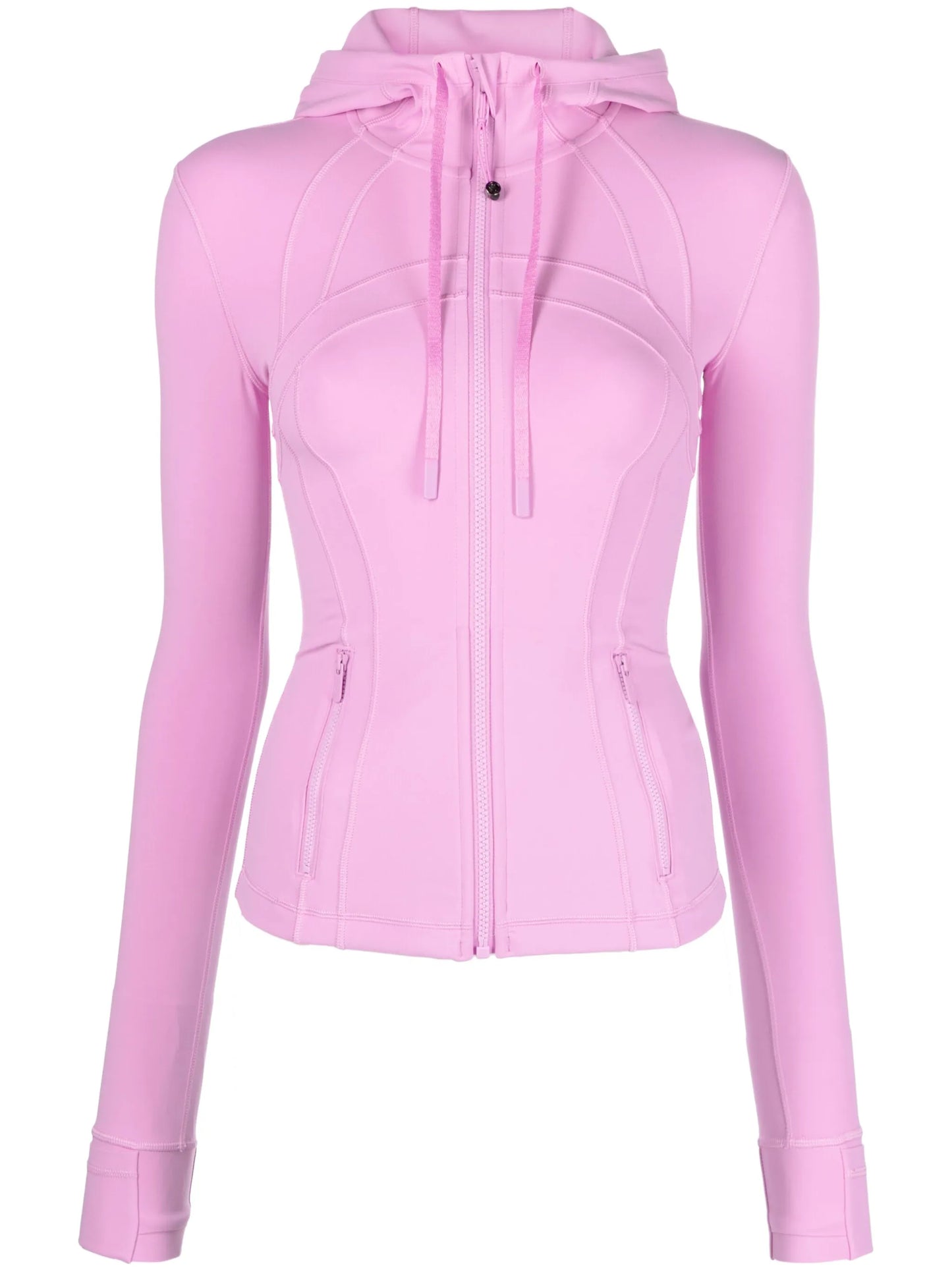 Define panelled cropped jacket