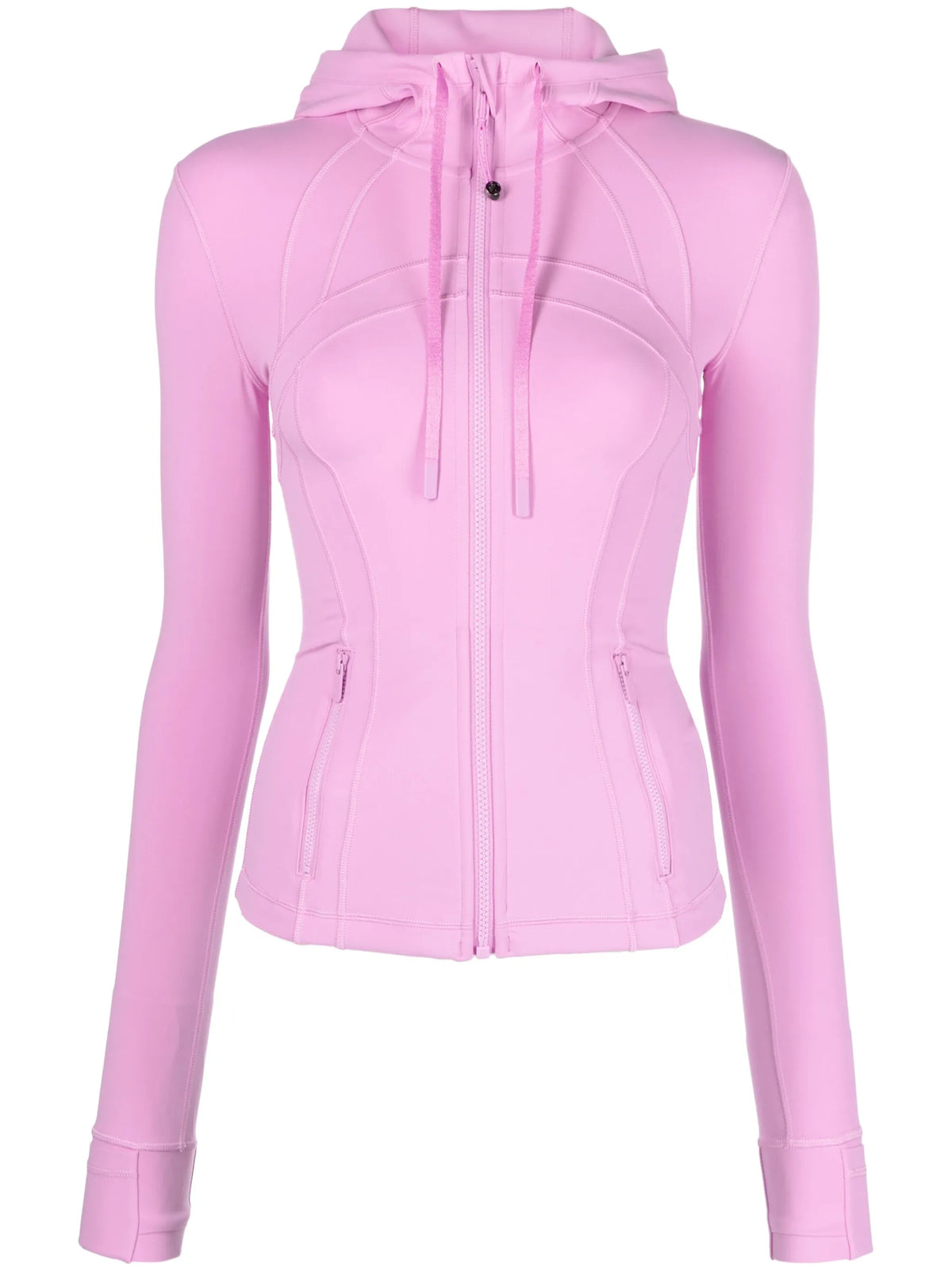 Define panelled cropped jacket