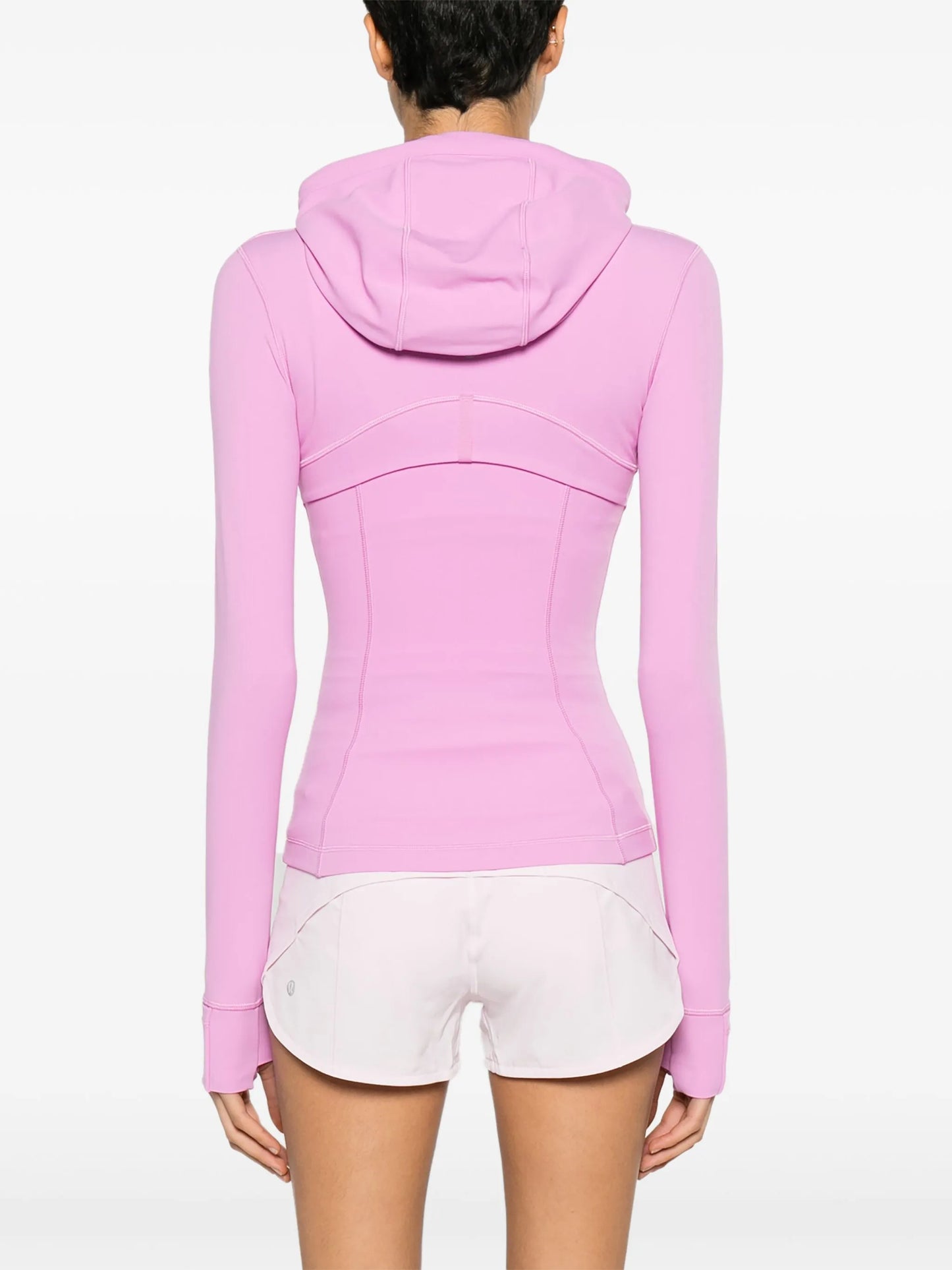 Define panelled cropped jacket