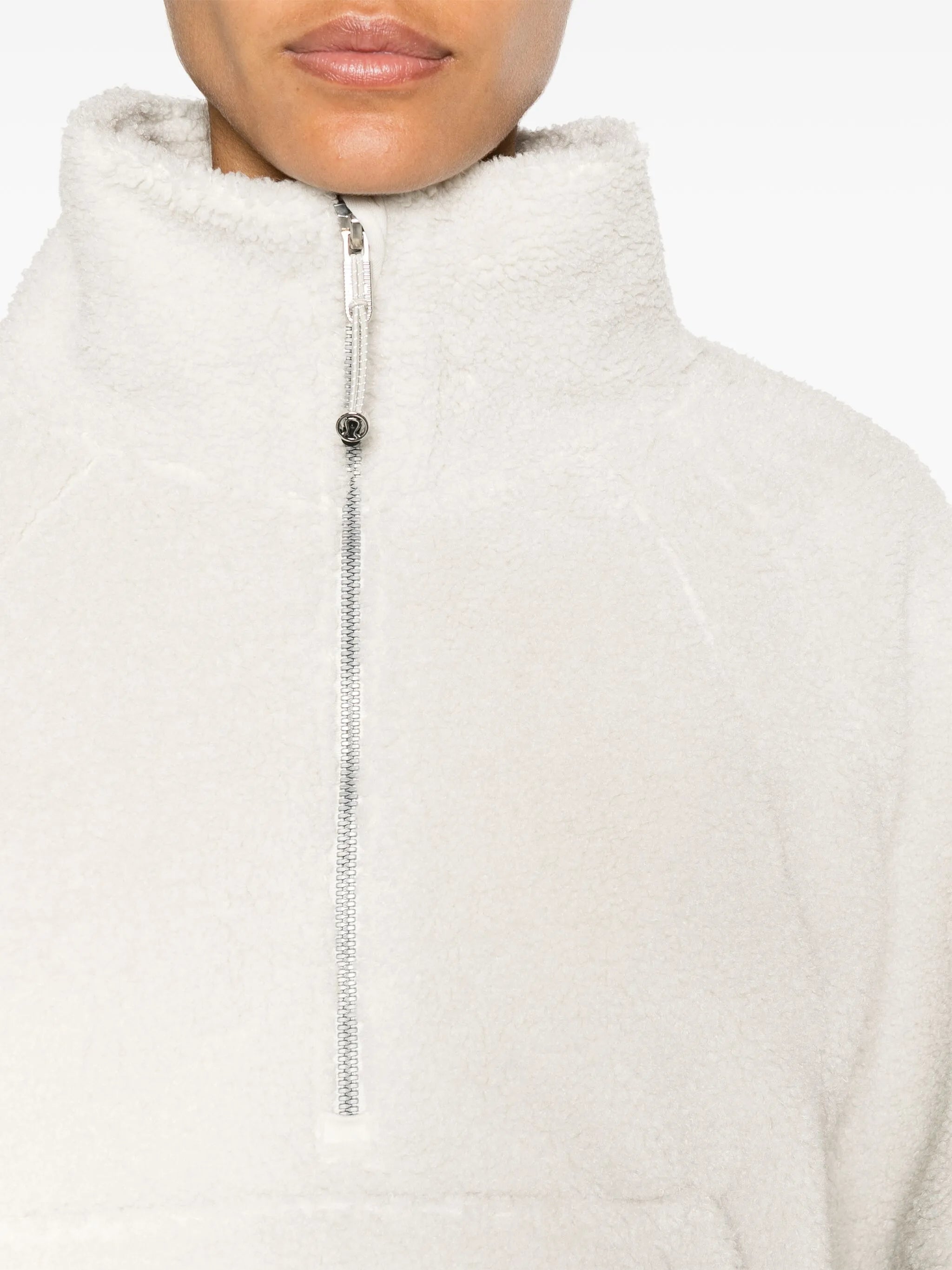 Scuba logo-embroidered fleece sweatshirt