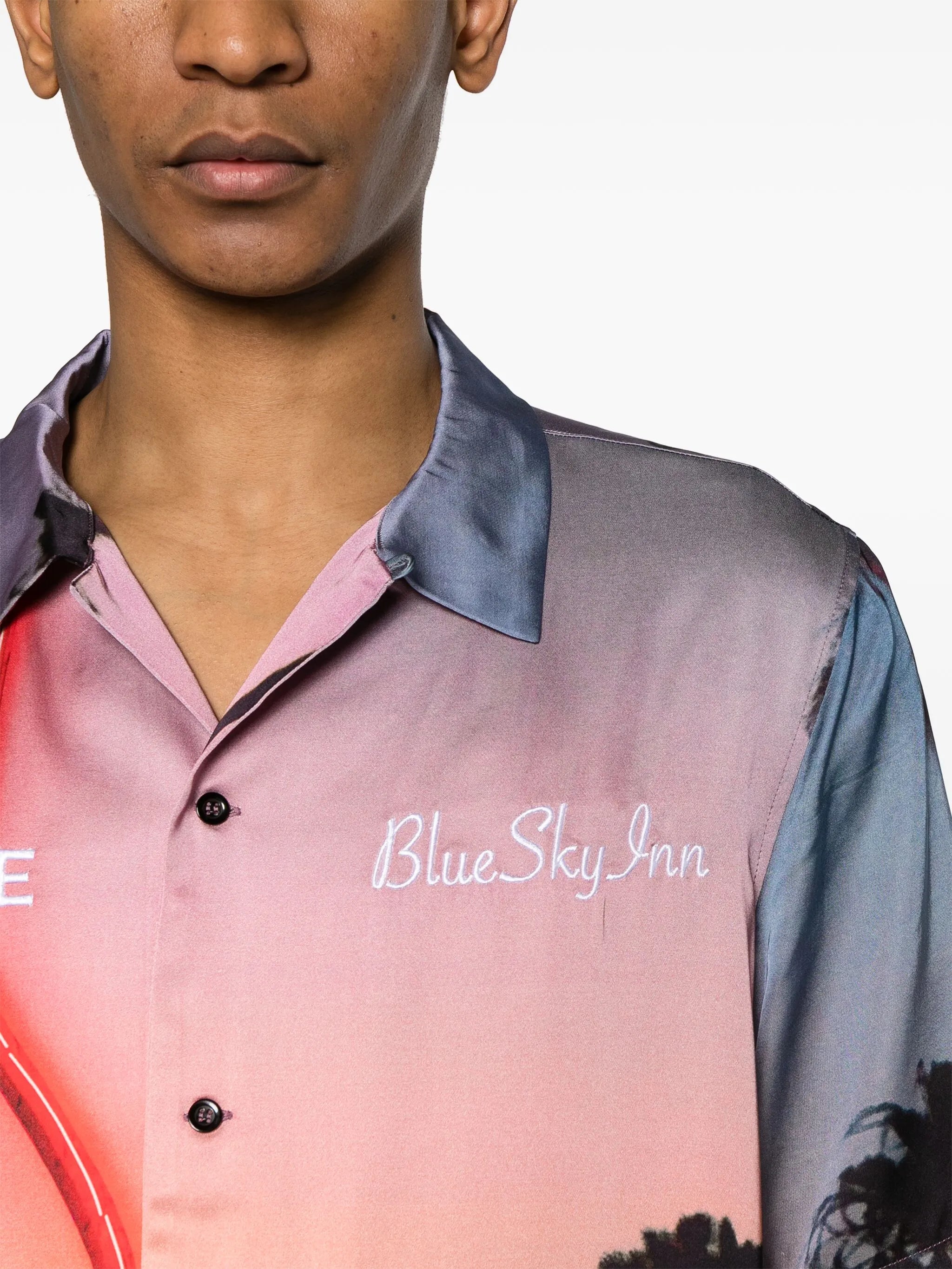 x Blue Sky graphic-print shirt