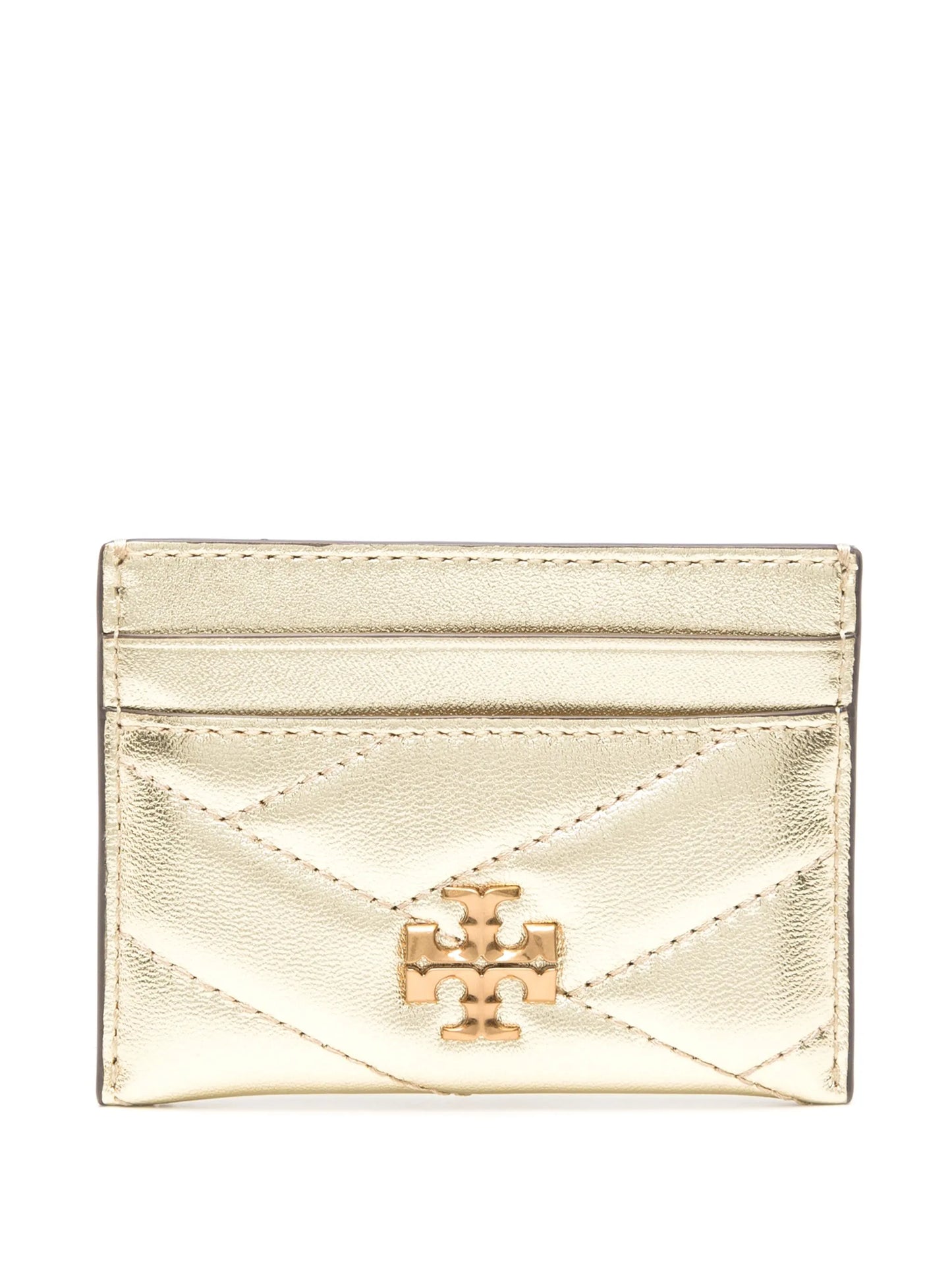 Kira Chevron Metallic card holder
