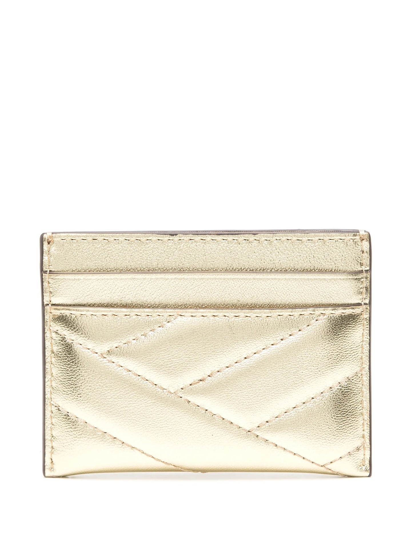 Kira Chevron Metallic card holder